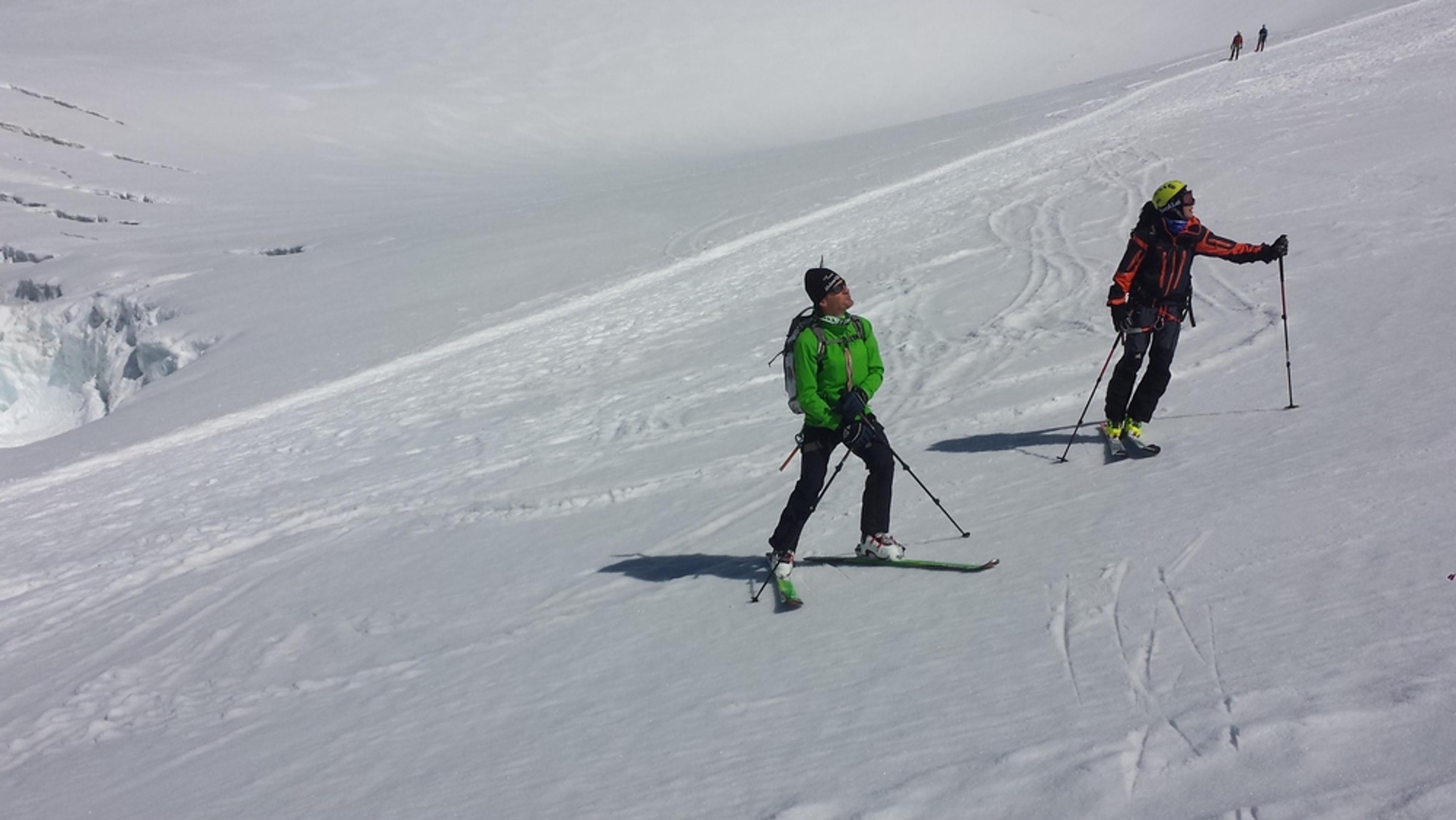 Mont-Rose - Ski - Mais que regardent ces deux là?