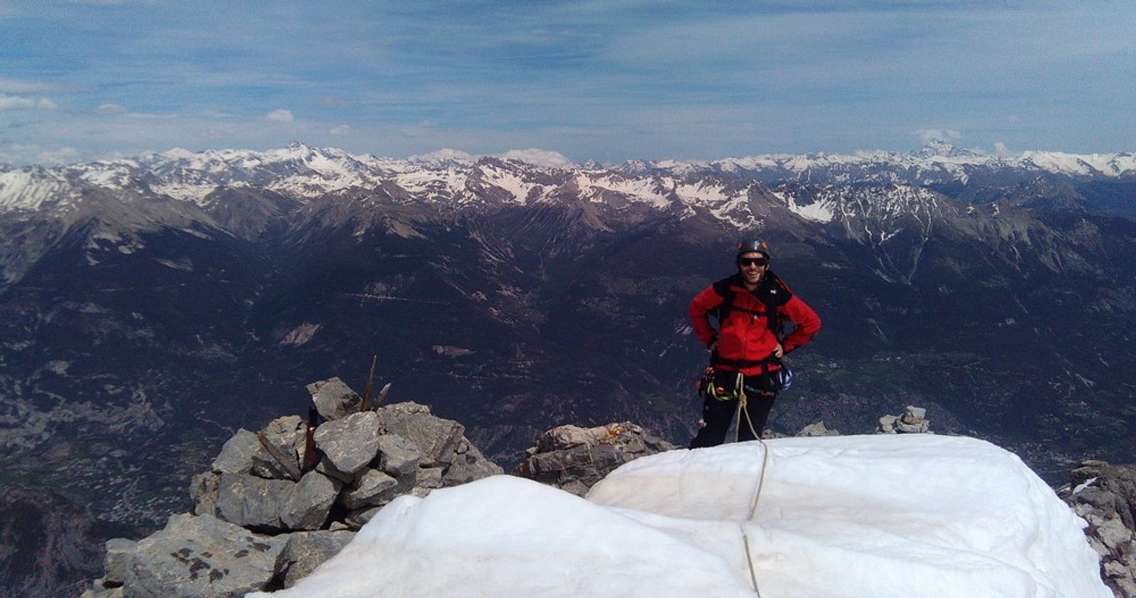 Arête sud tête de Gaulent - Au sommet