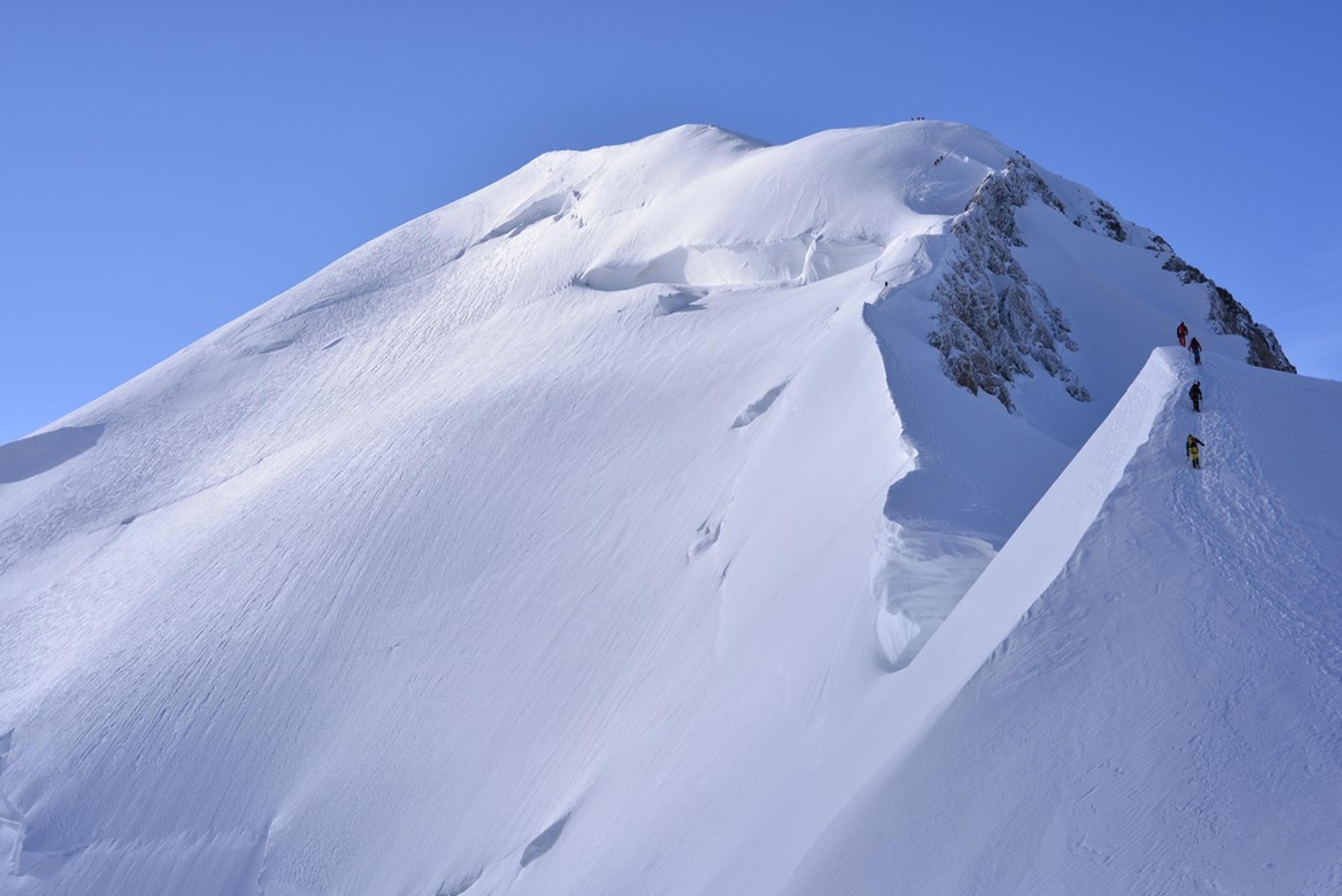 mont-blanc - le sommet
