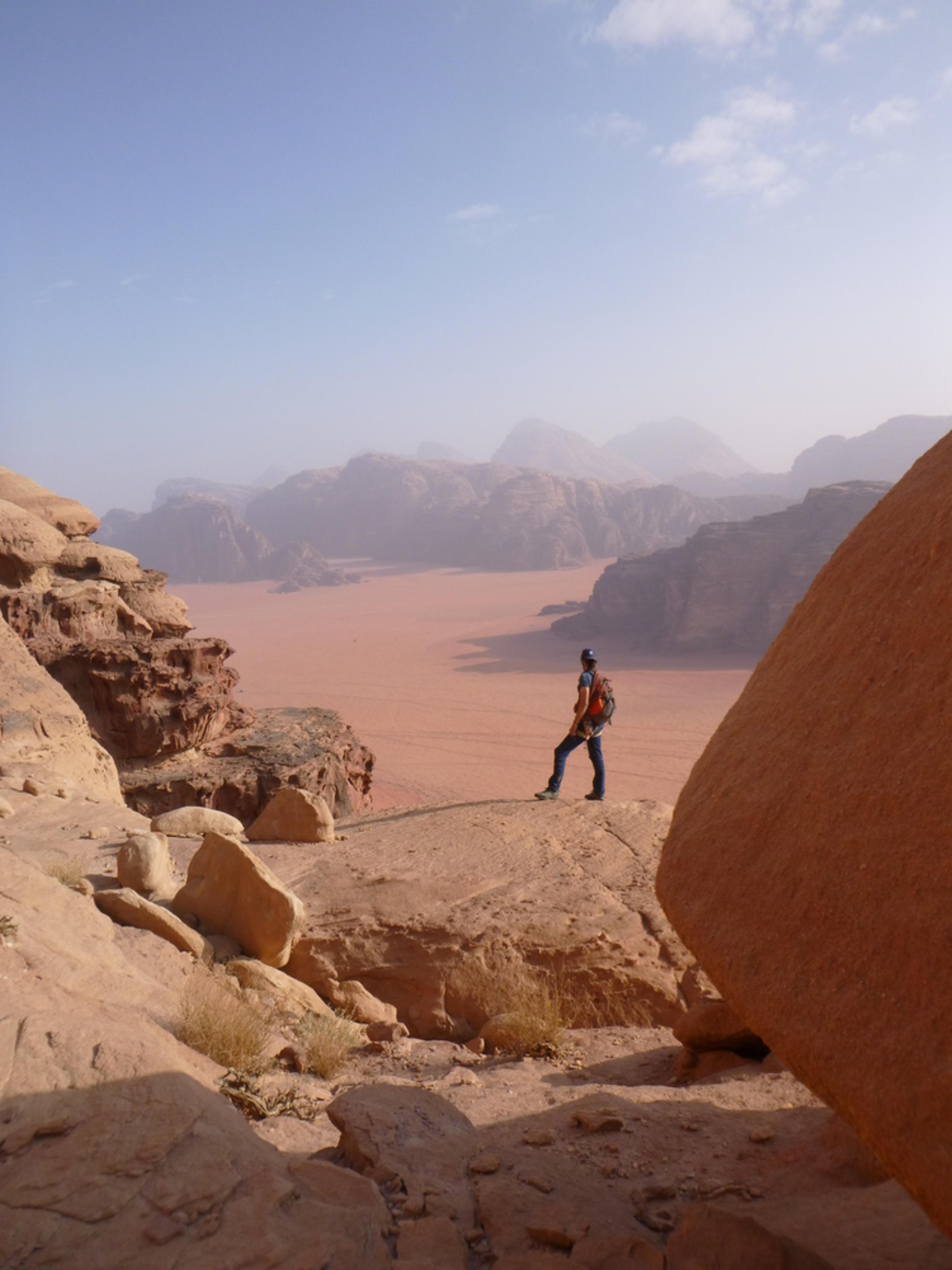 Wadi Rum - Voie Bédouine - Dans la voie d'Ali au Khazali