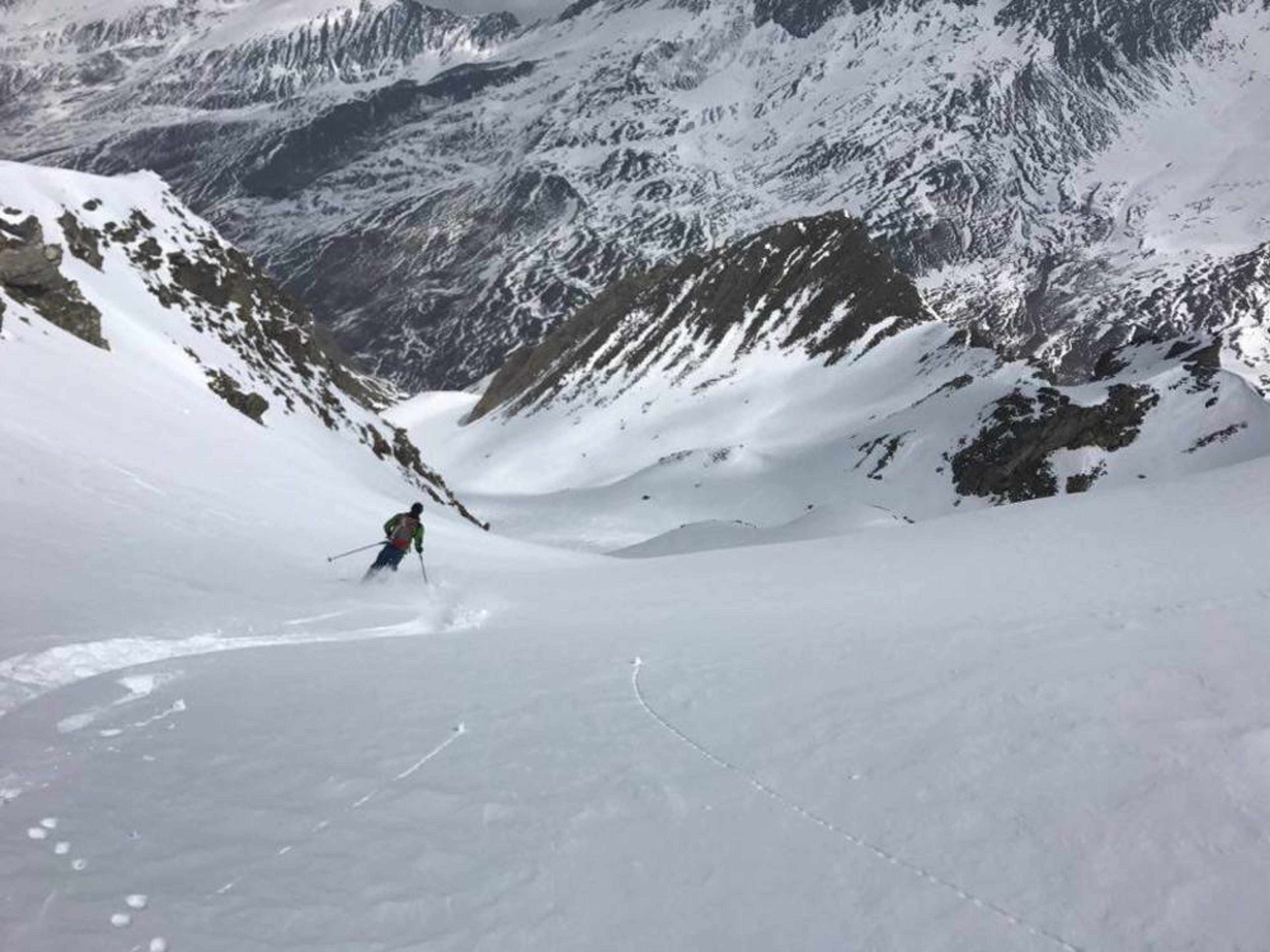 Cornivier - Deuxième run dans un couloir vierge