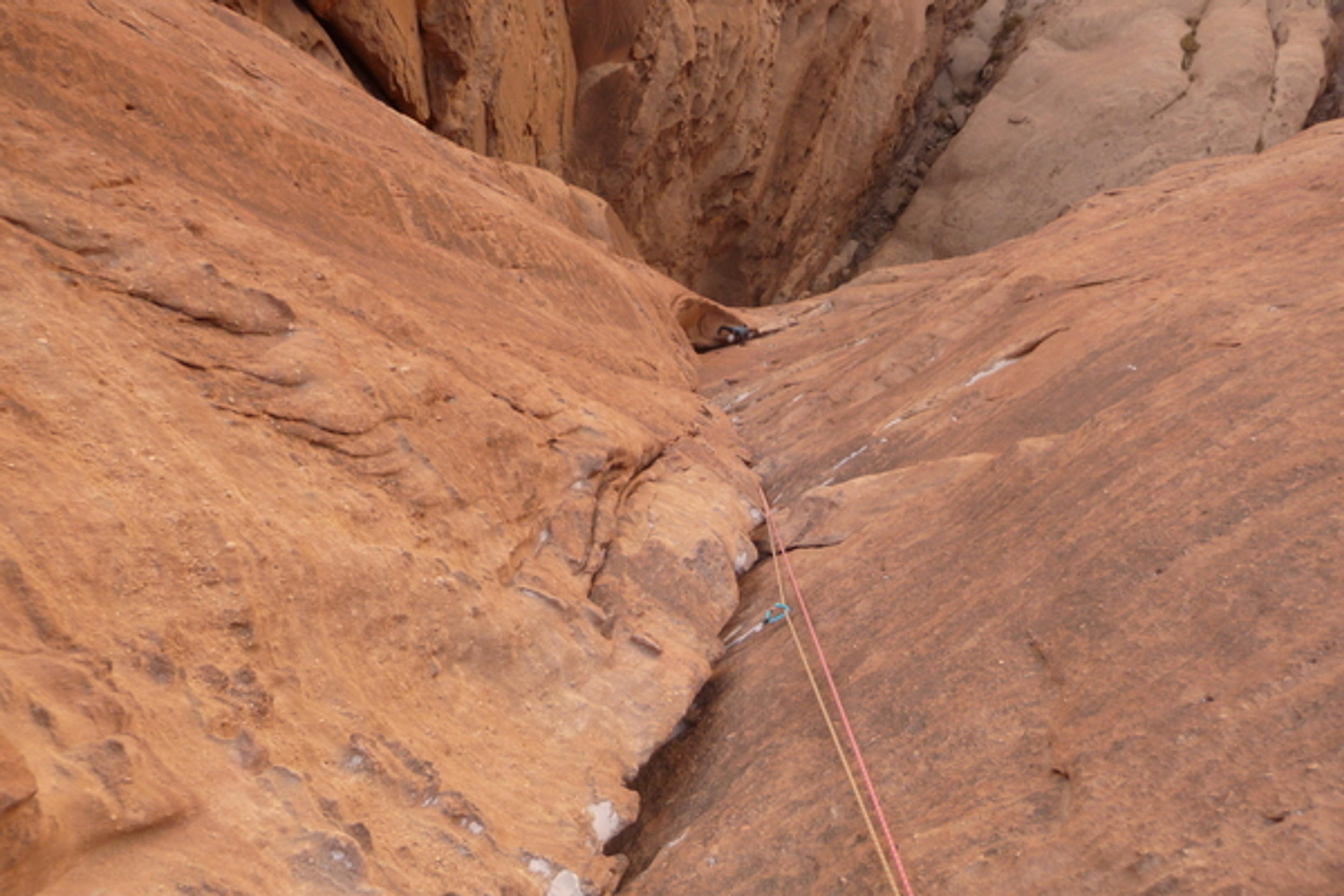 Wadi Rum - Star of Abu Judaiah - Un 6b ou la taquetique prime sur la tequenique