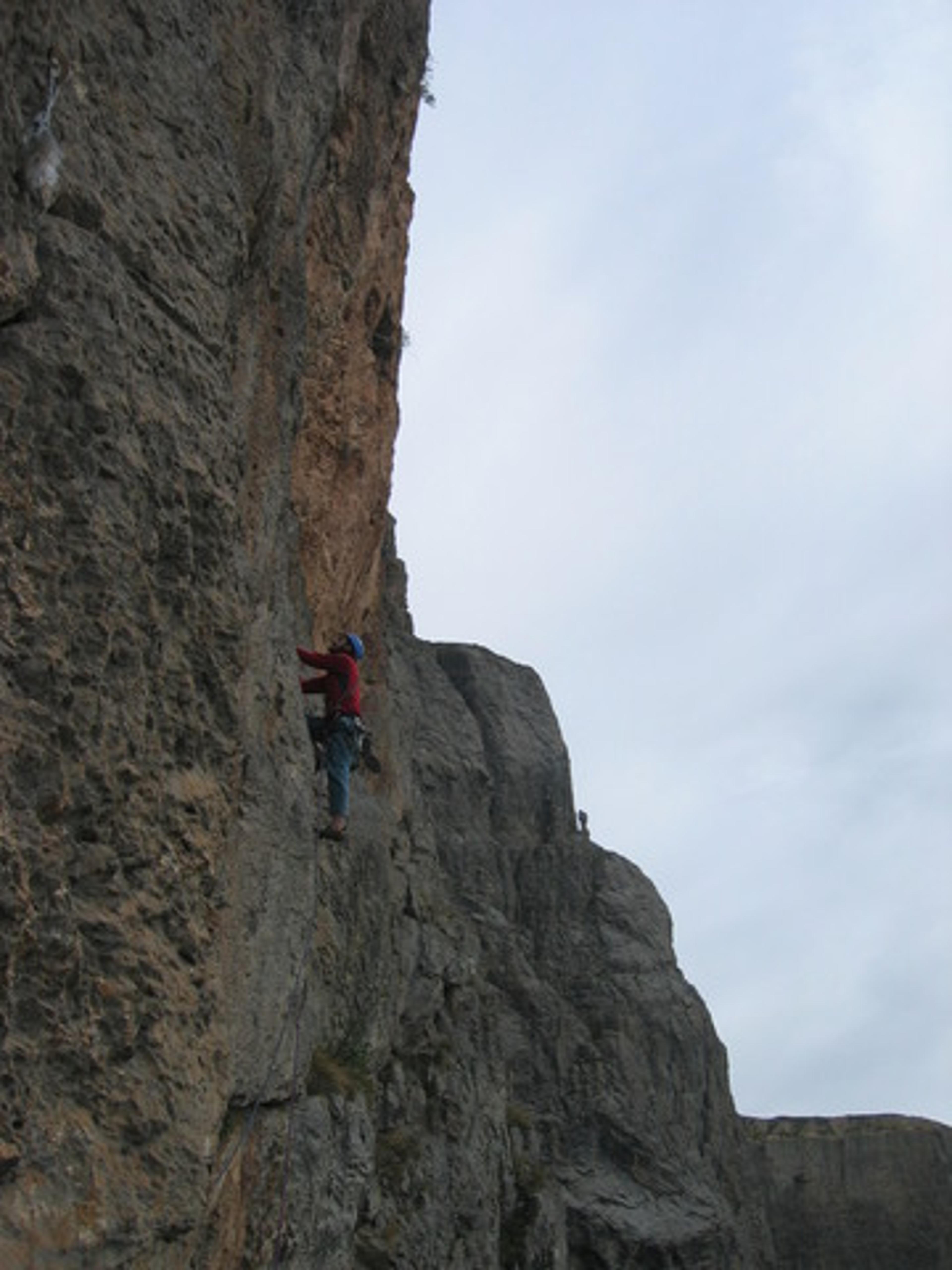 Dans une longueur bien verticale