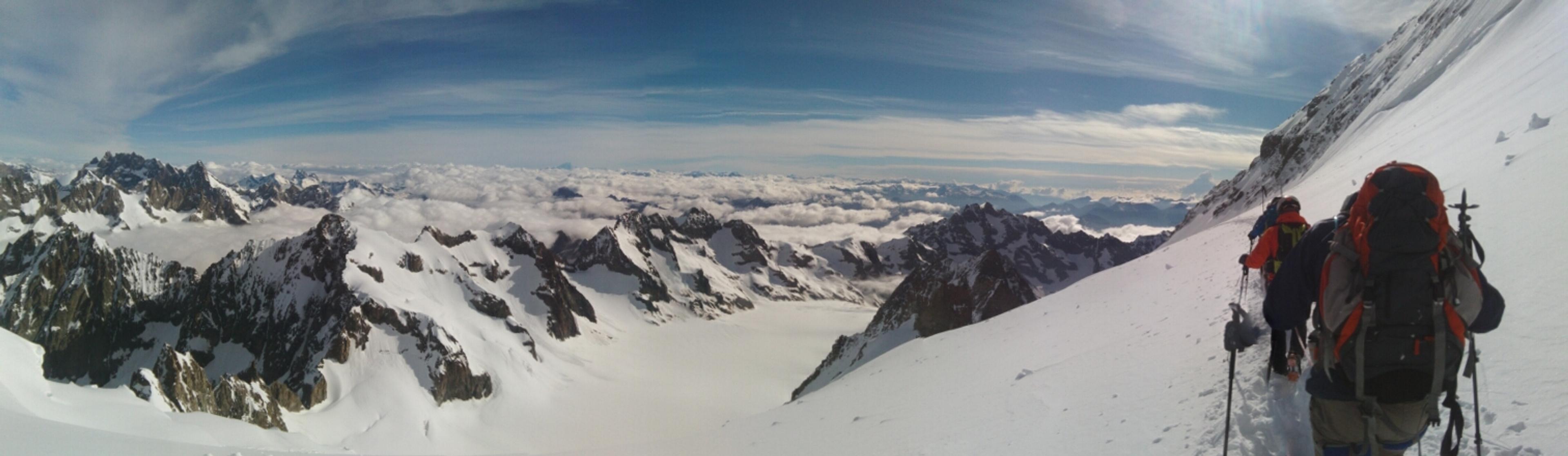 Stage Dôme des Ecrins - Vue panoramique
