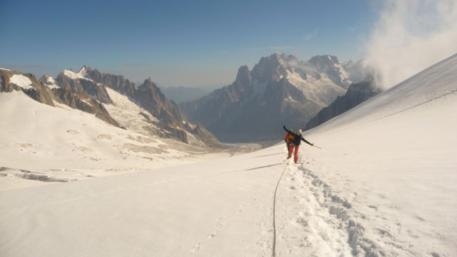 Traversée des Aiguilles d'Entrêves — photo 3