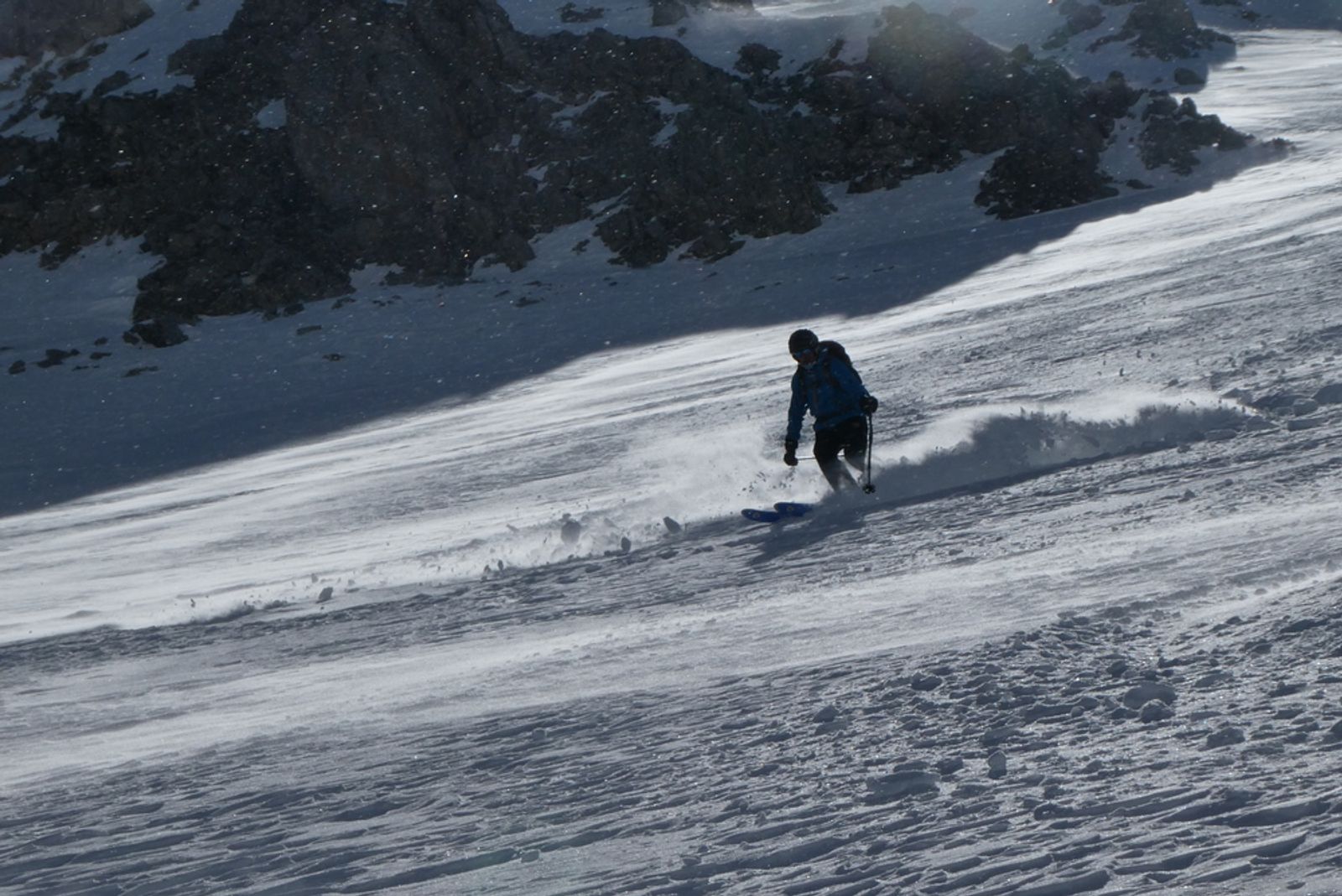 Raid ski randonnée Cerces - Popow dans le vent