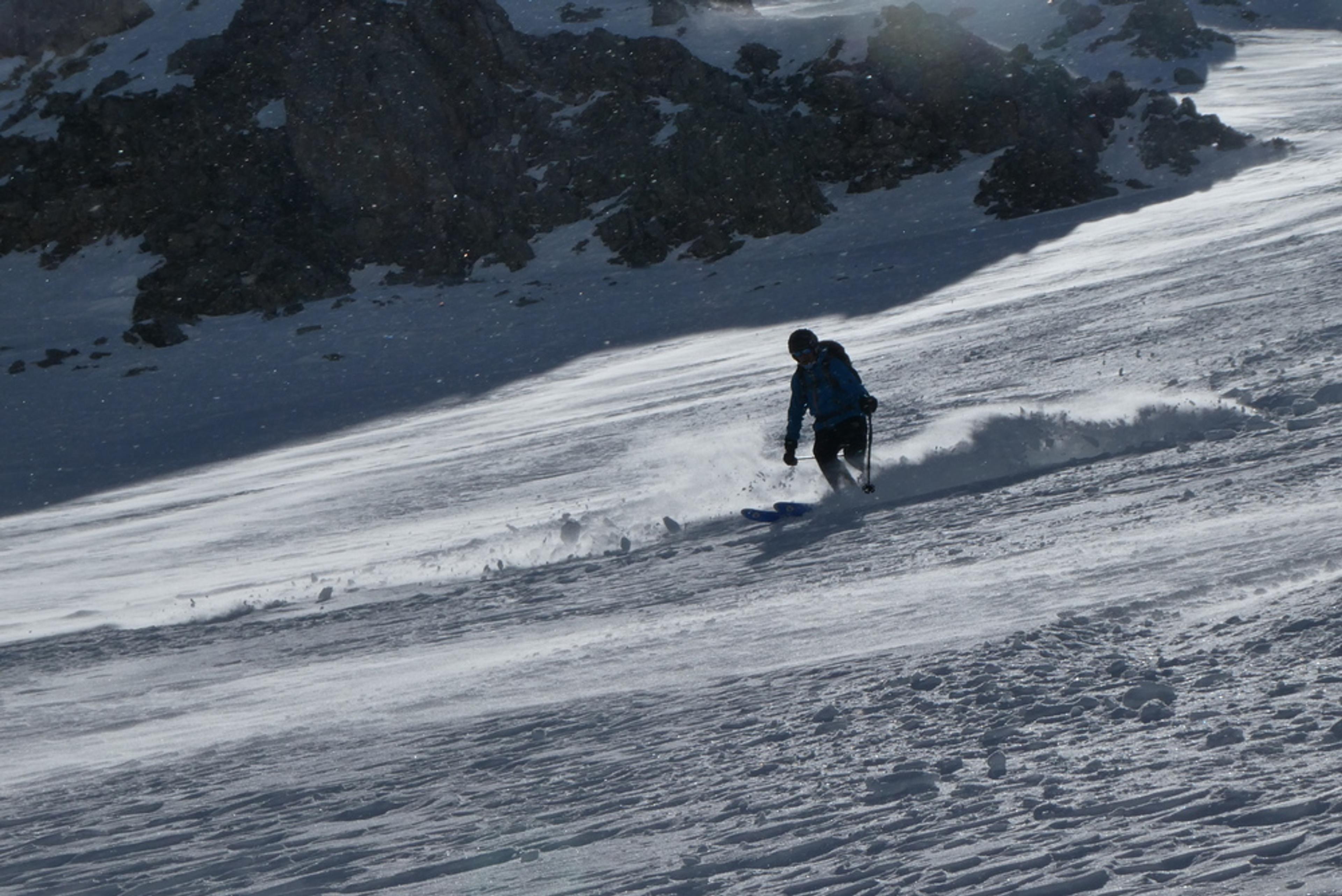 Raid ski randonnée Cerces - Popow dans le vent