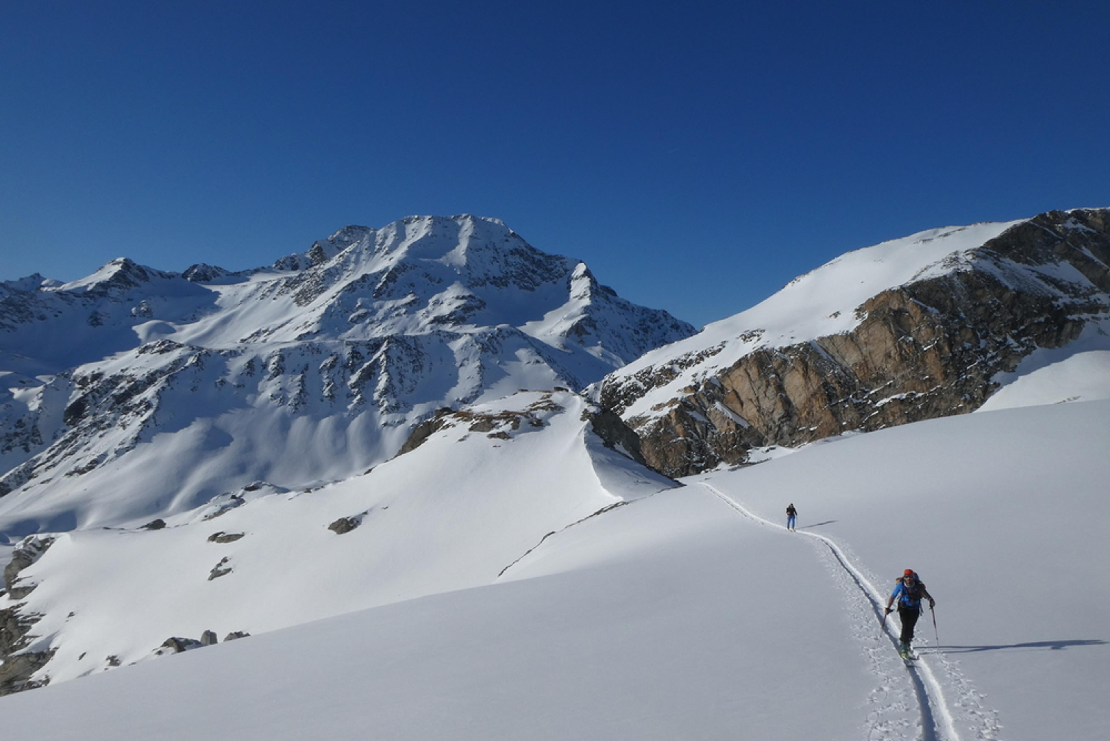 Raid vanoise – Combe du ravin noir – Deuxième montée