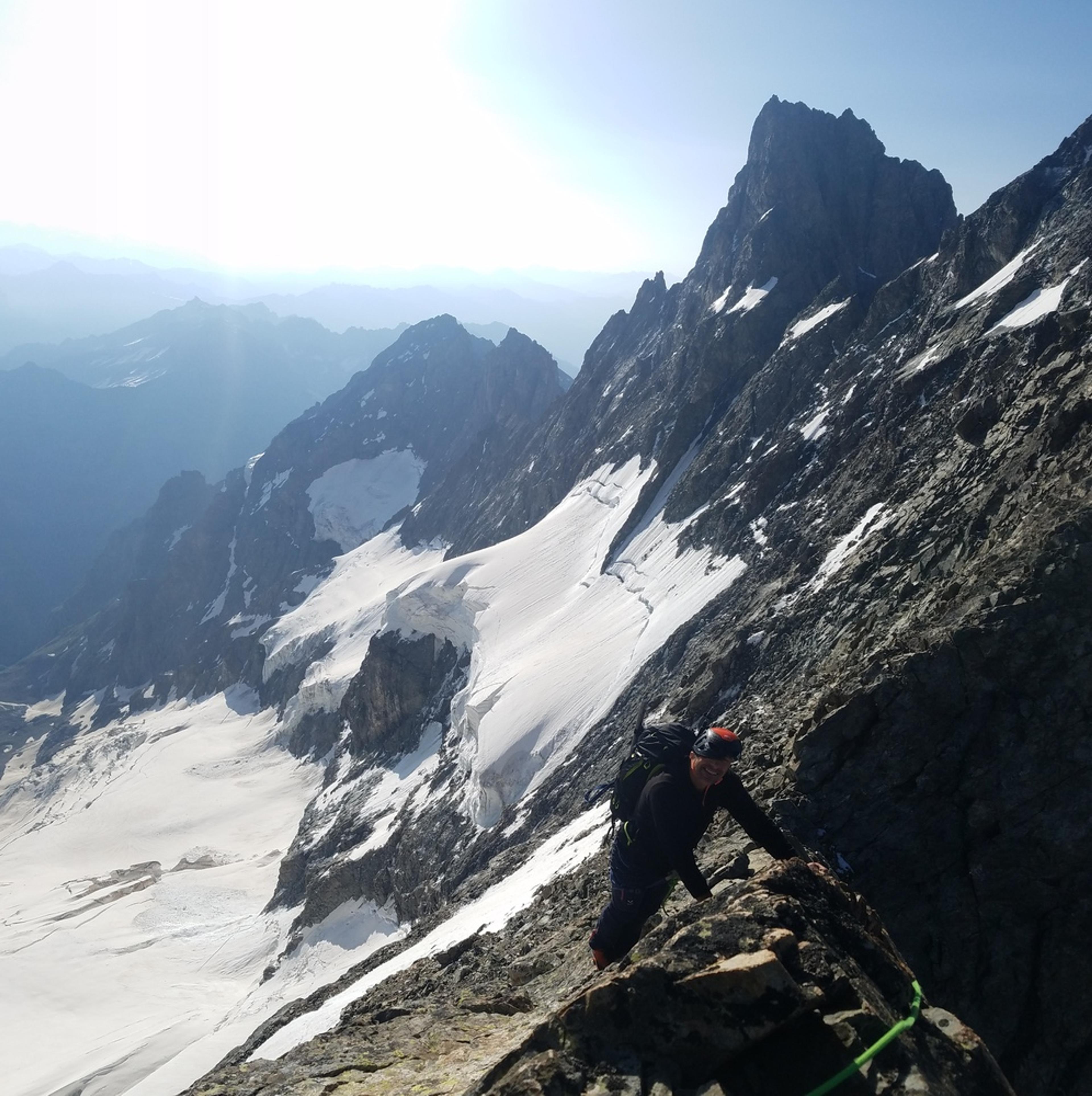 Traversée Pavé Meije Orientale - Sur l'arête, deux ans plus tard
