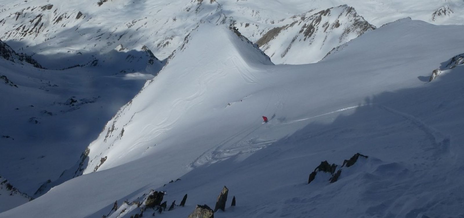 Pic de Cornivier - North Couloir - Let's get to work!