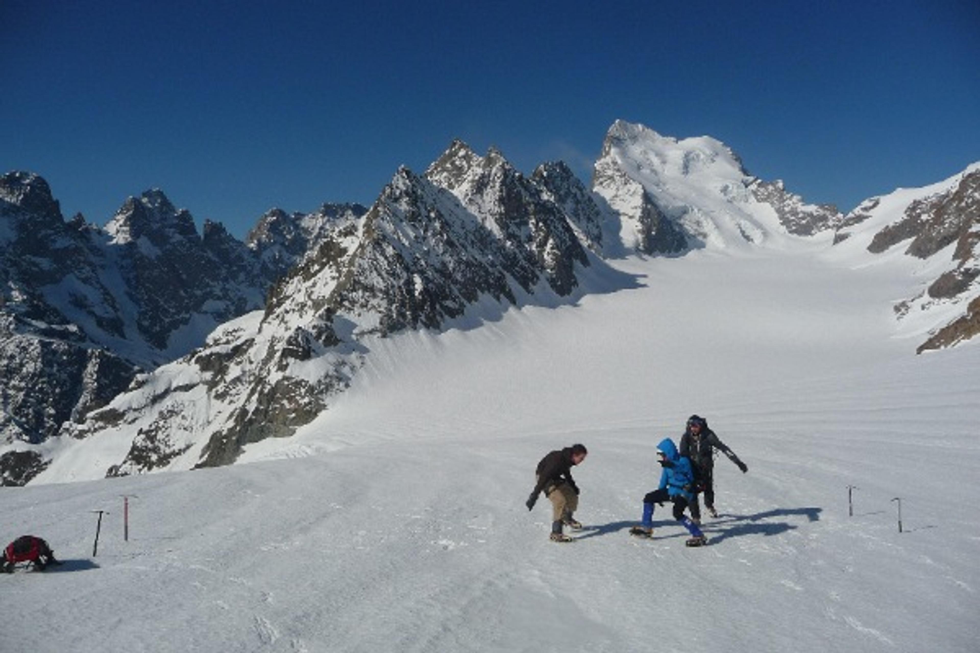 Pic d'Arsine - Le foot le plus élevé des Ecrins!