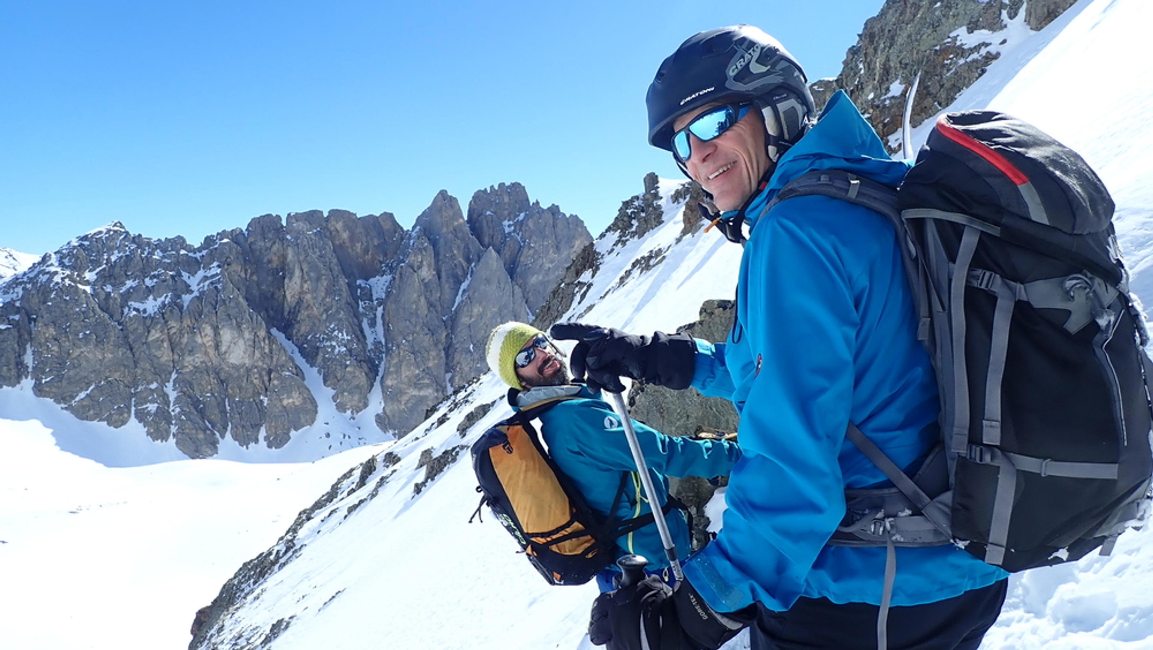 Raid ski randonnée Cerces - Sur le vif