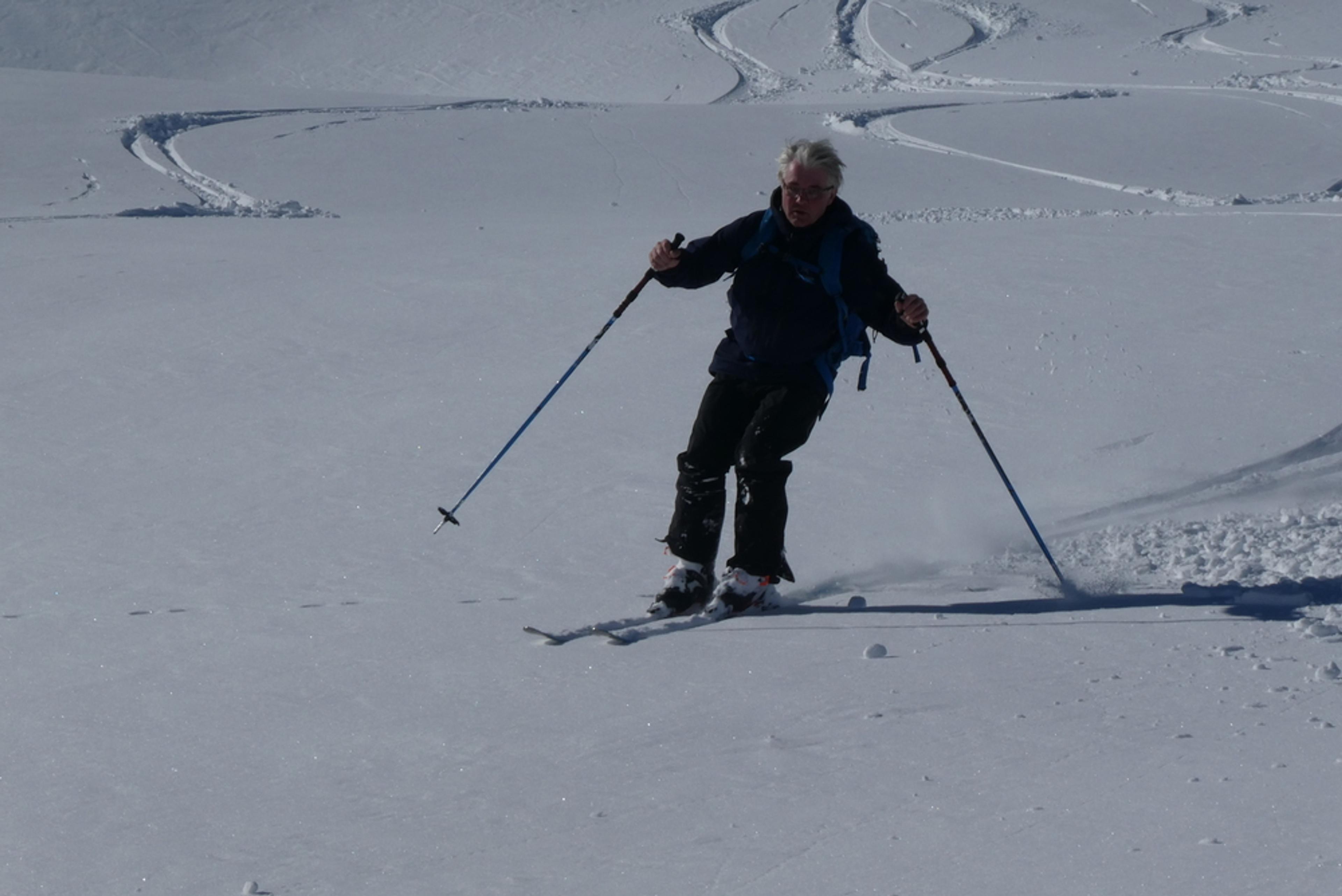 Refuge Terre rouge - Karl into the white