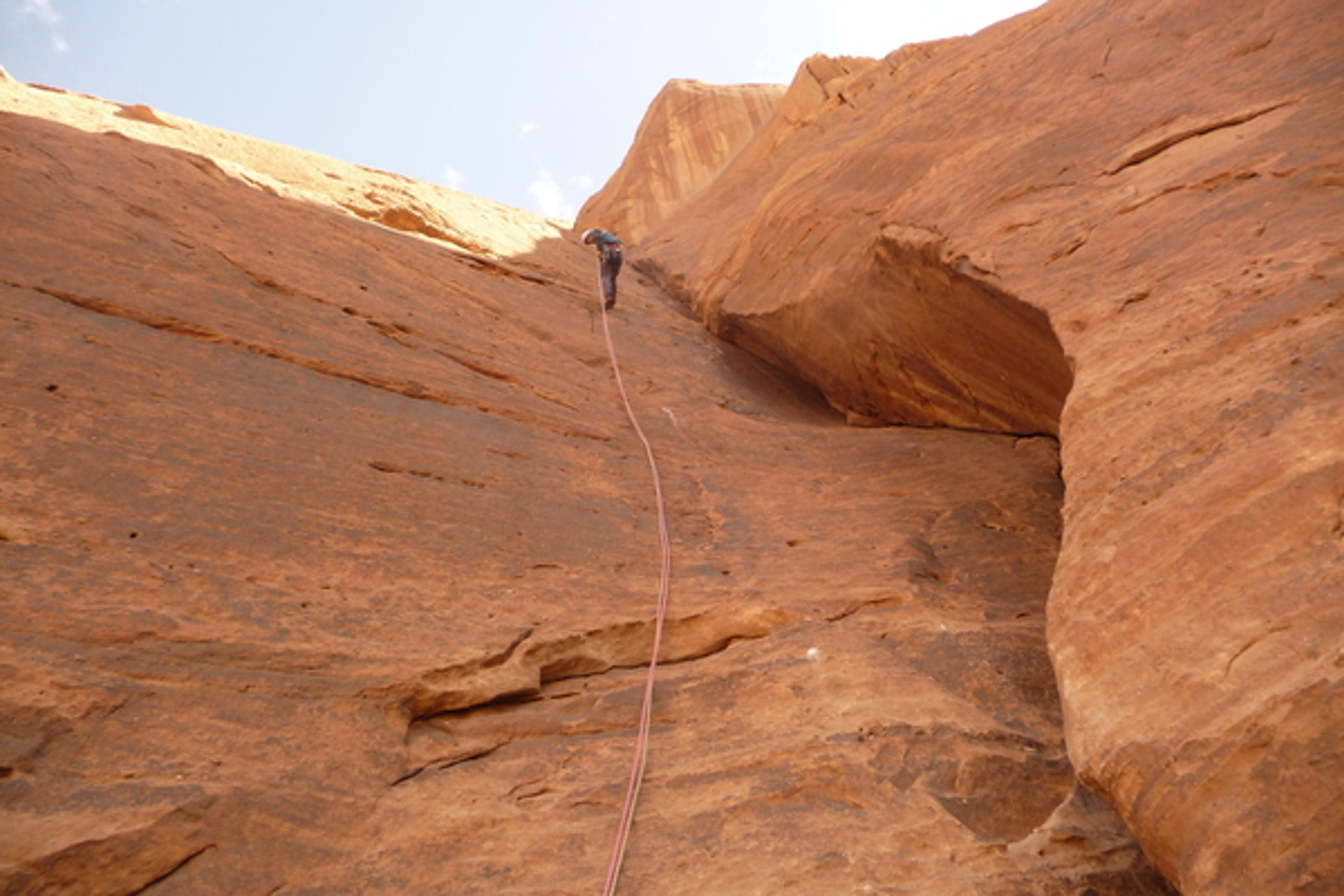 Wadi Rum - Star of Abu Judaiah - L'avant dernière vue du bas