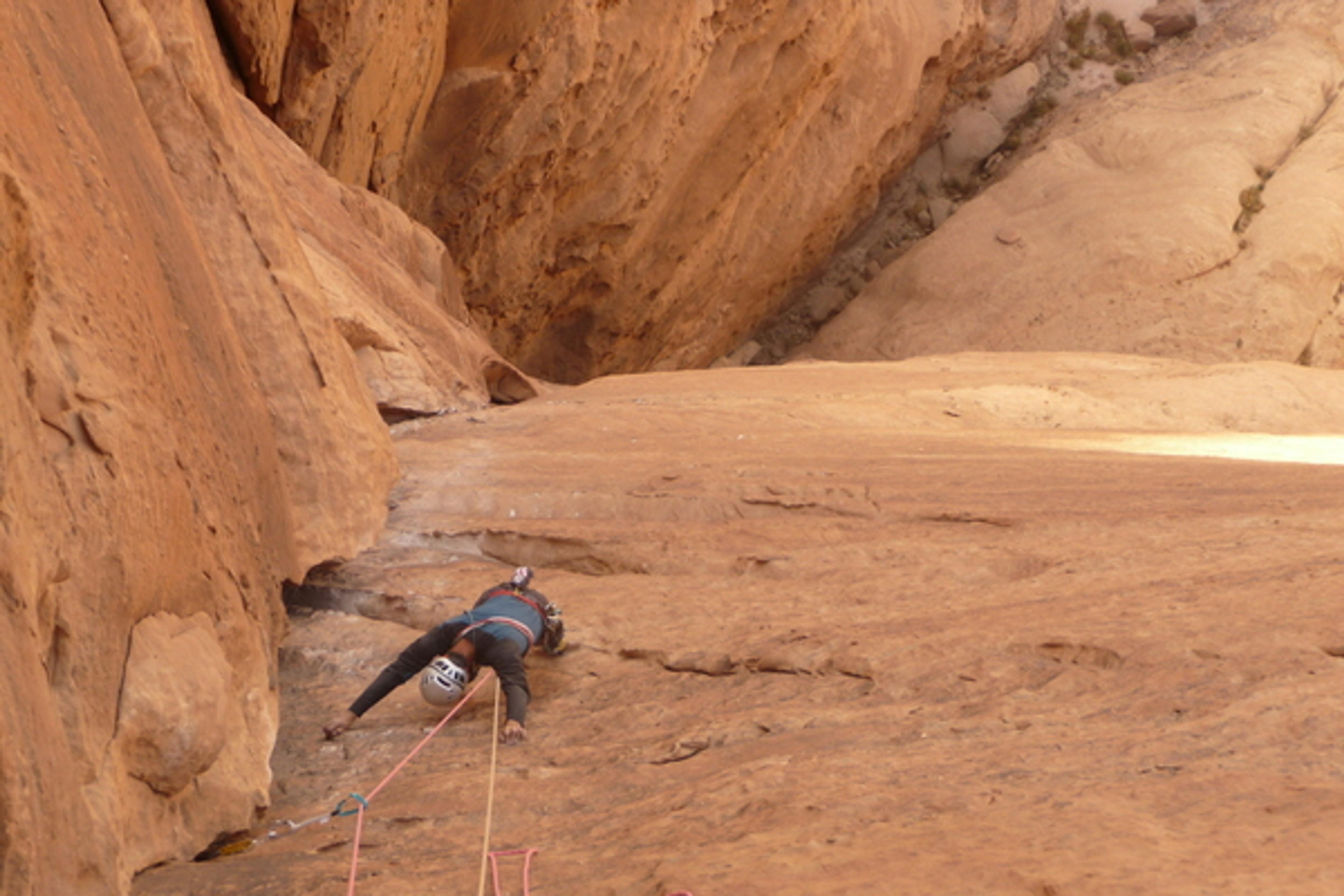 Wadi Rum - Star of Abu Judaiah - L'ultime et néanmoins merveilleuse fissure