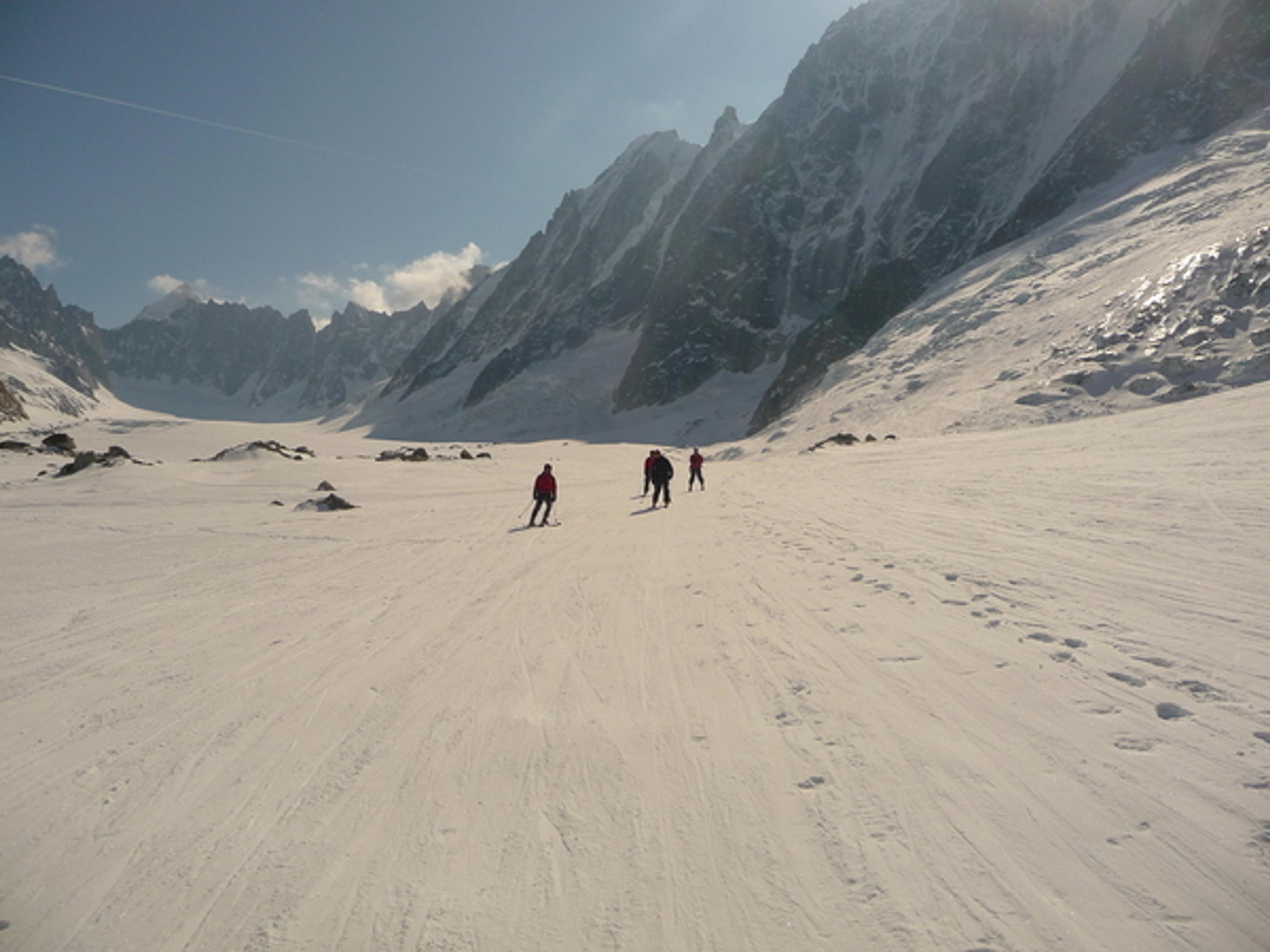 Grands Montets - Glisse peinard dans le bassin d'Argentière
