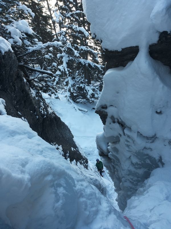 Stage cascade de glace - Again a more!