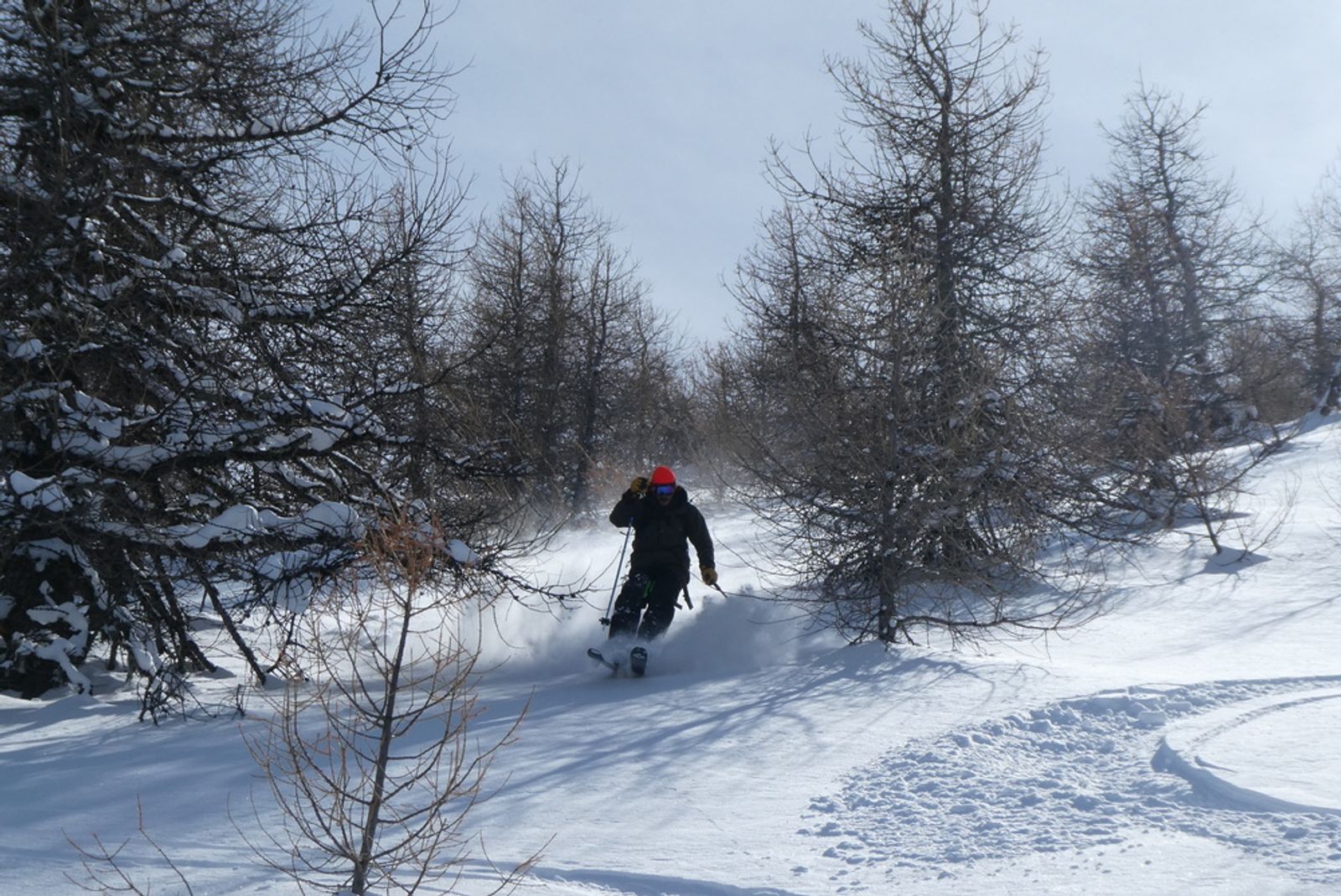 Free-rando-Crévoux - Snowboarder style