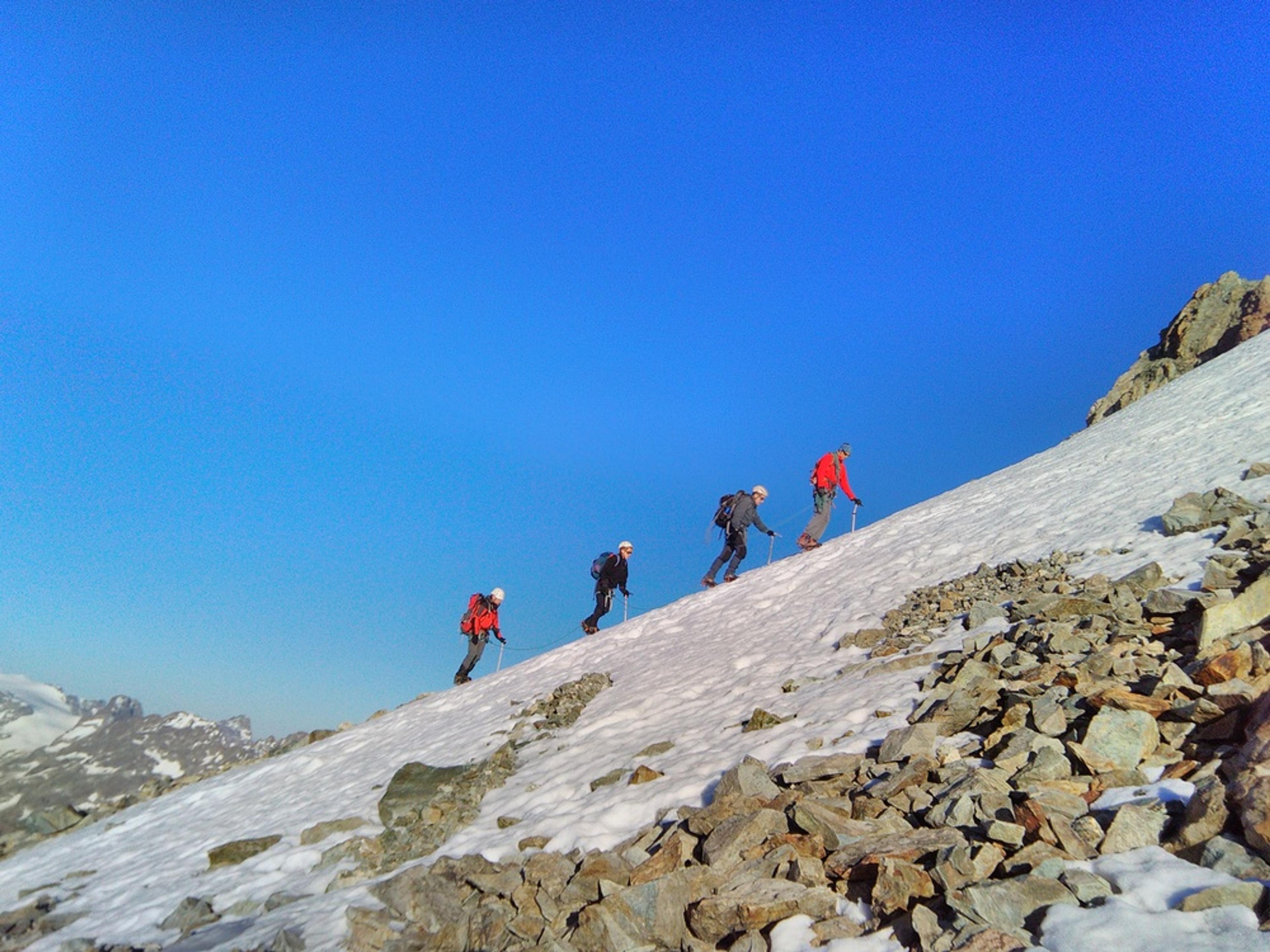 Initiation Alpinisme - La cordée des copains