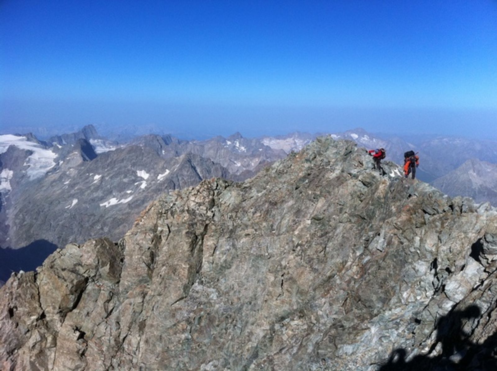 Barre des Ecrins - Vue vers l'ouest