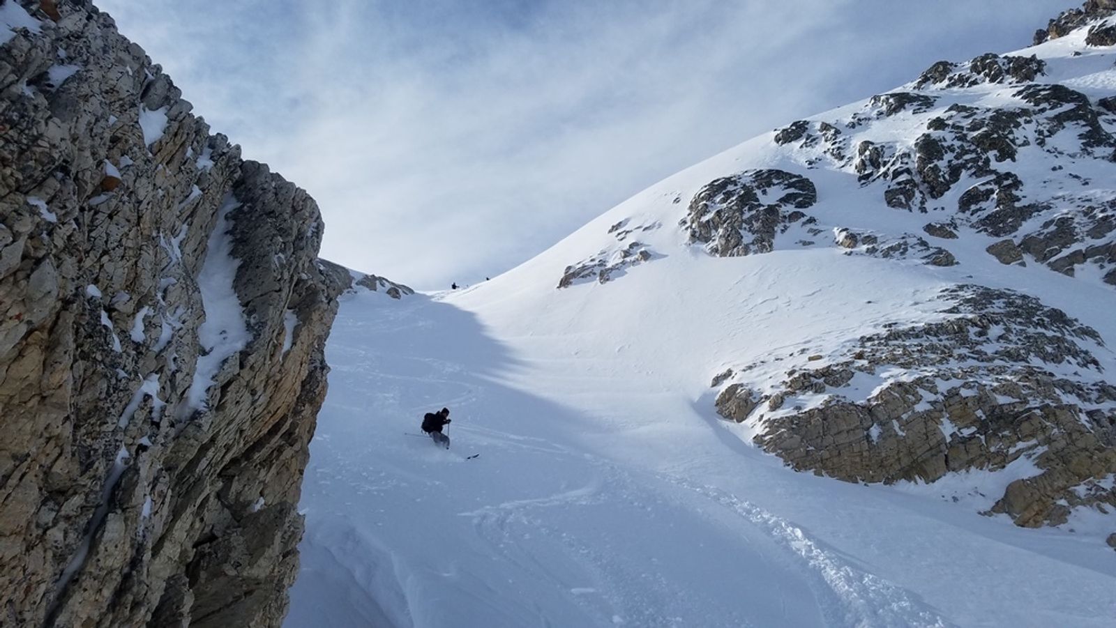 Raid Thabor - Descente de rêve - Couloir