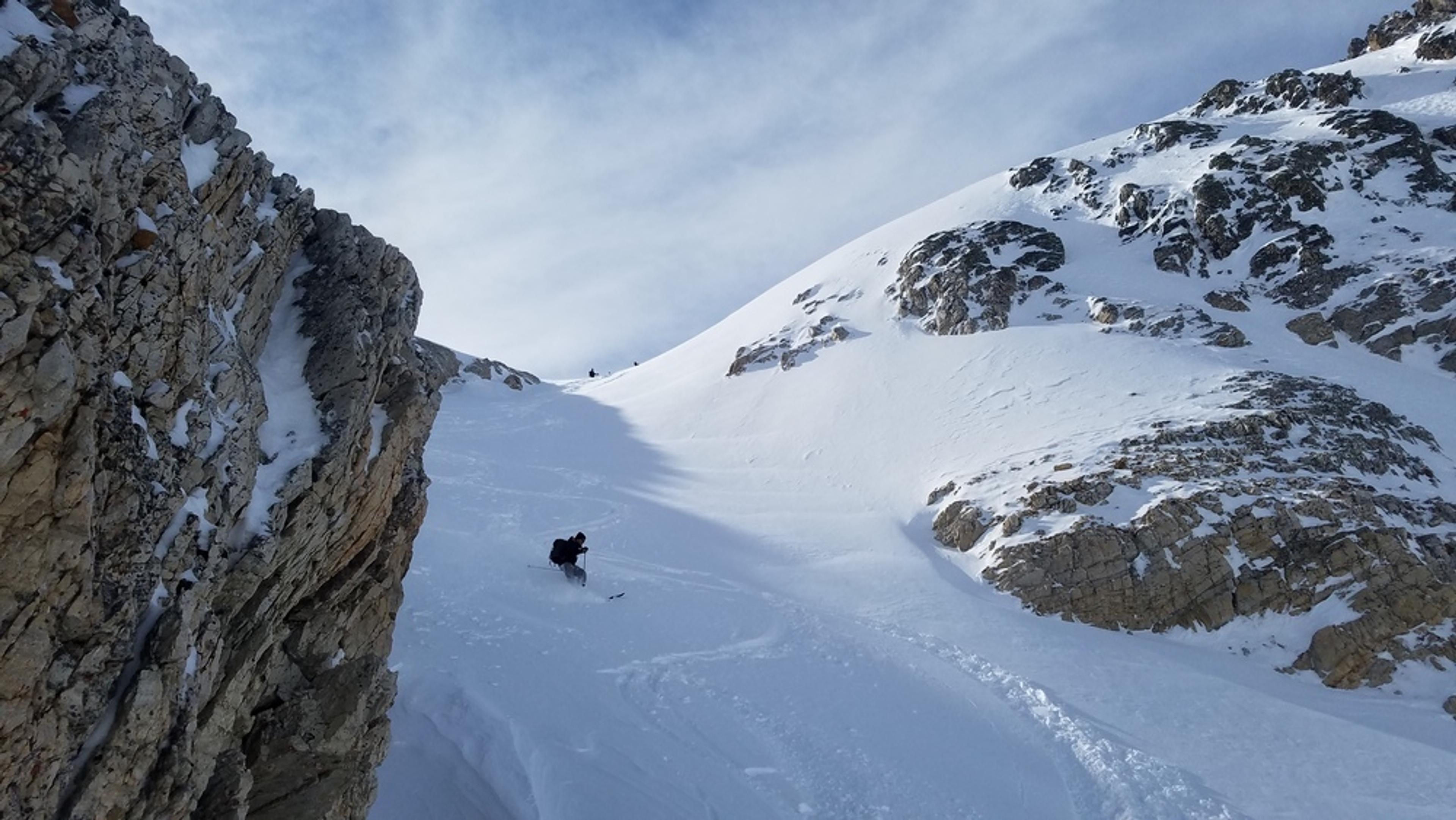 Raid Thabor - Descente de rêve - Couloir
