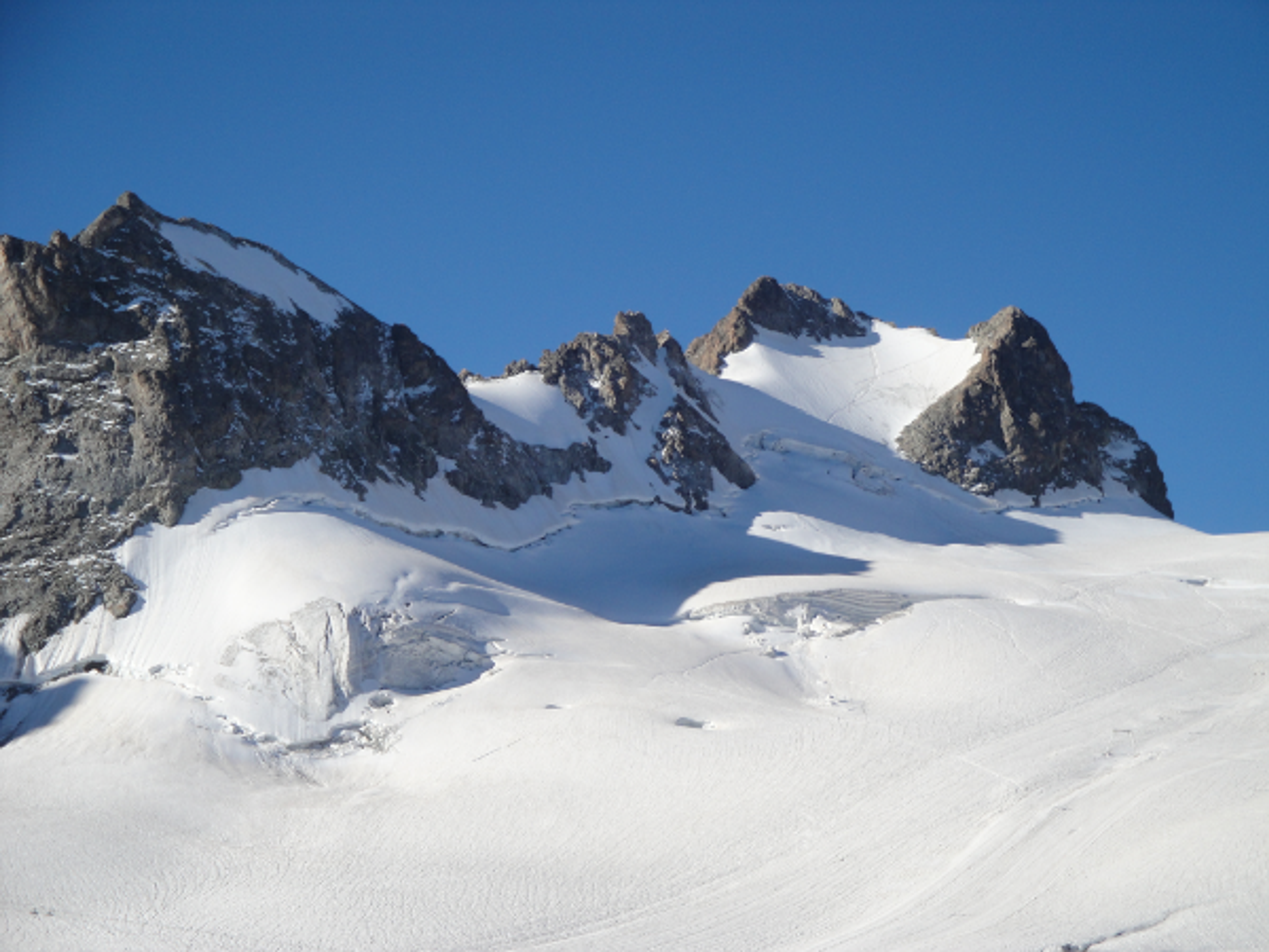 Vue sur le Pic de la Grave