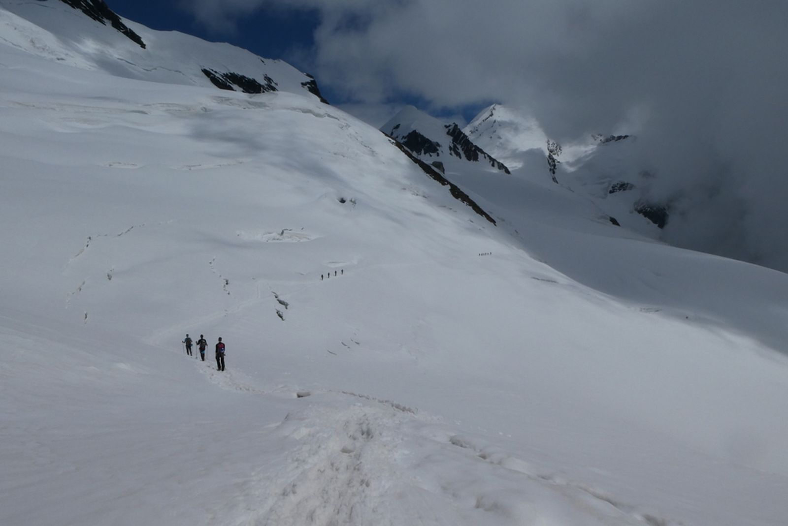 Breithorn - Traversée jusqu'à Val d'Ayas