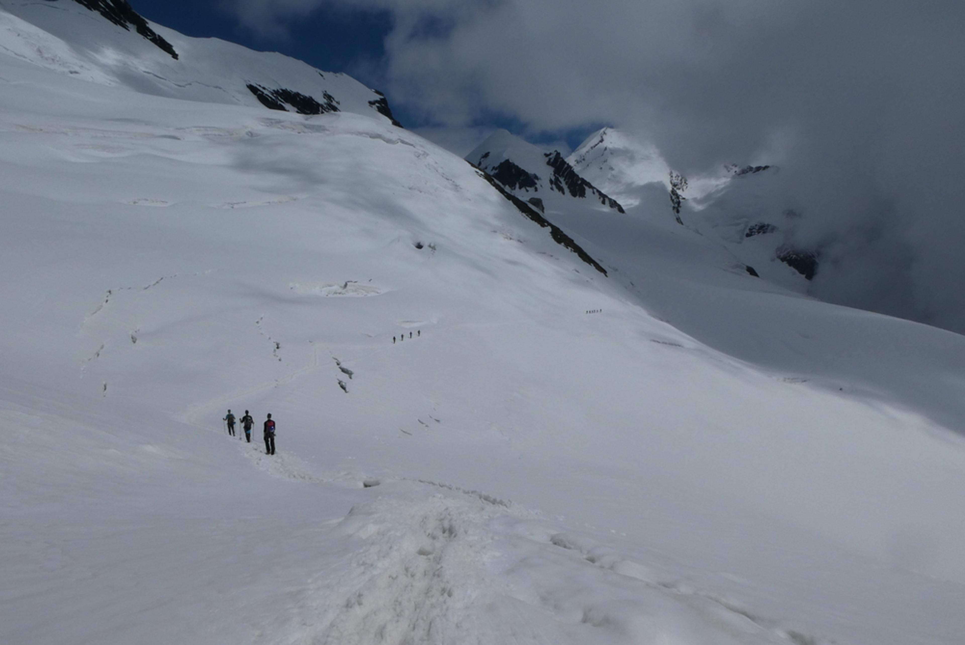 Breithorn - Traversée jusqu'à Val d'Ayas