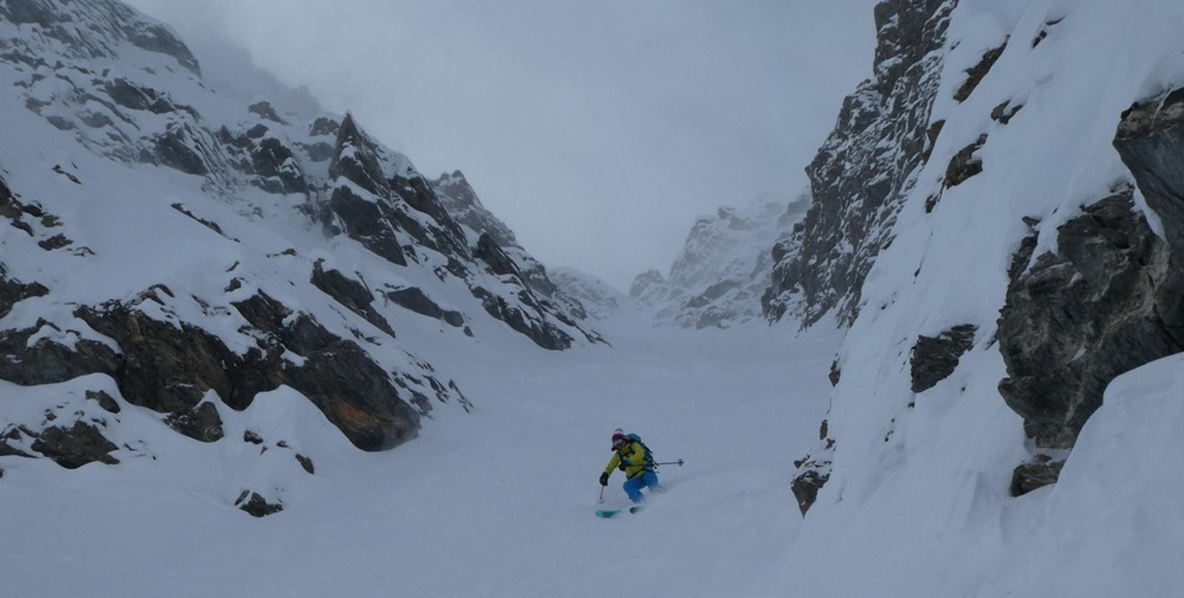 Couloir Pente raide - Baionette - Anais