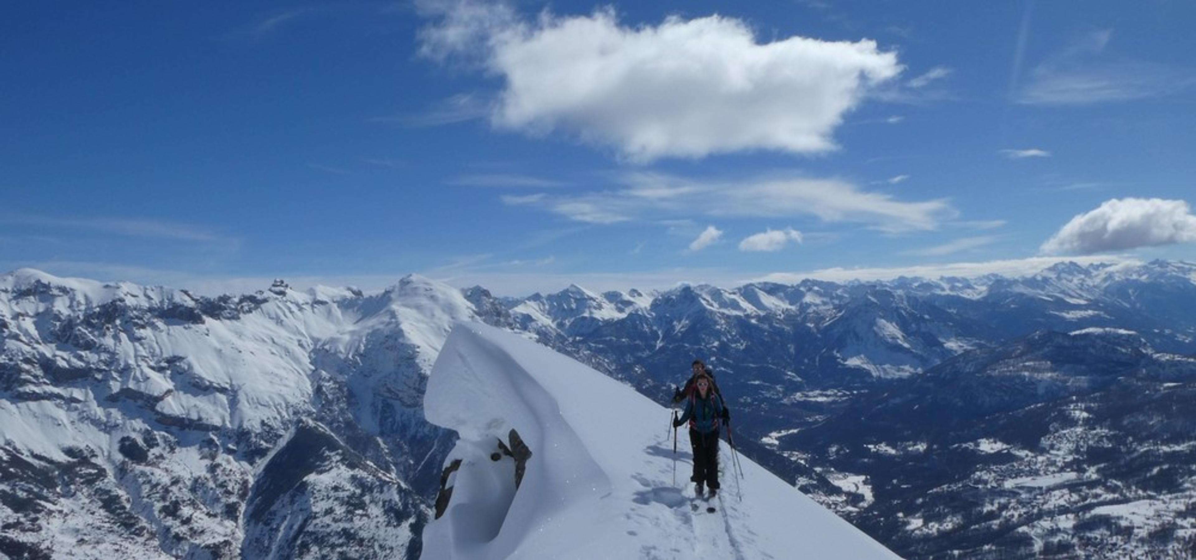 La Blanche - Freerando Pelvoux - Corniche
