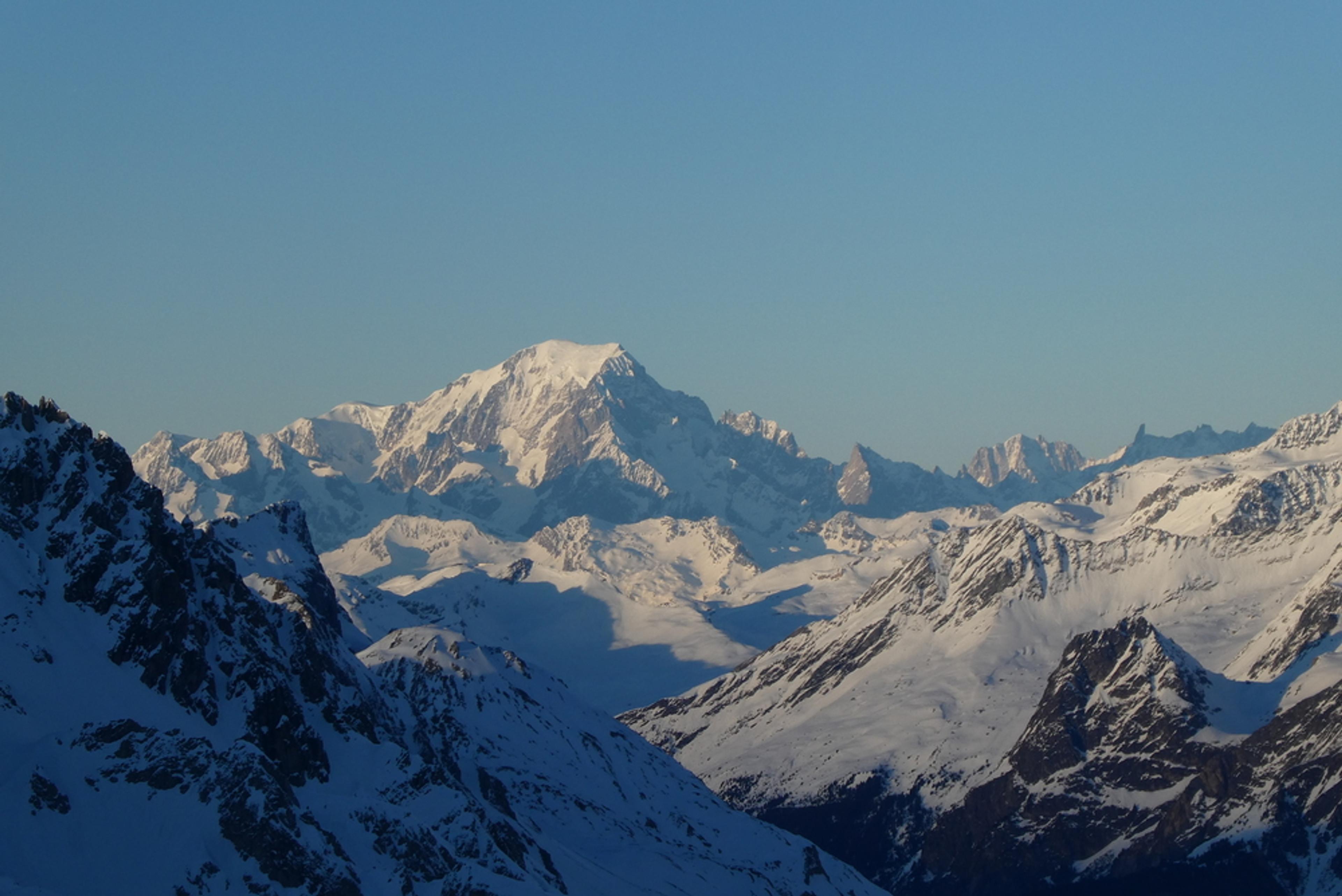 Raid vanoise – Combe du ravin noir – Mont-Blanc