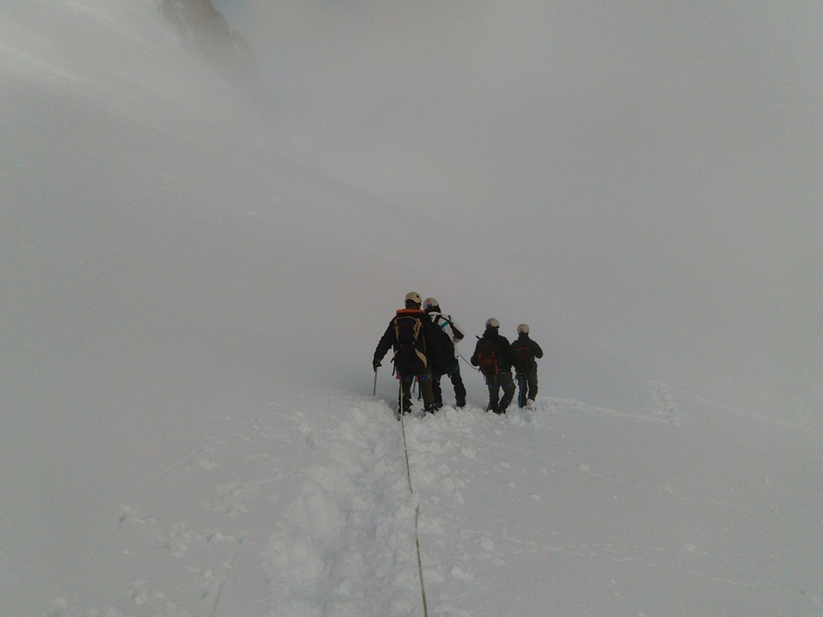 Pointes Lachenal - descente