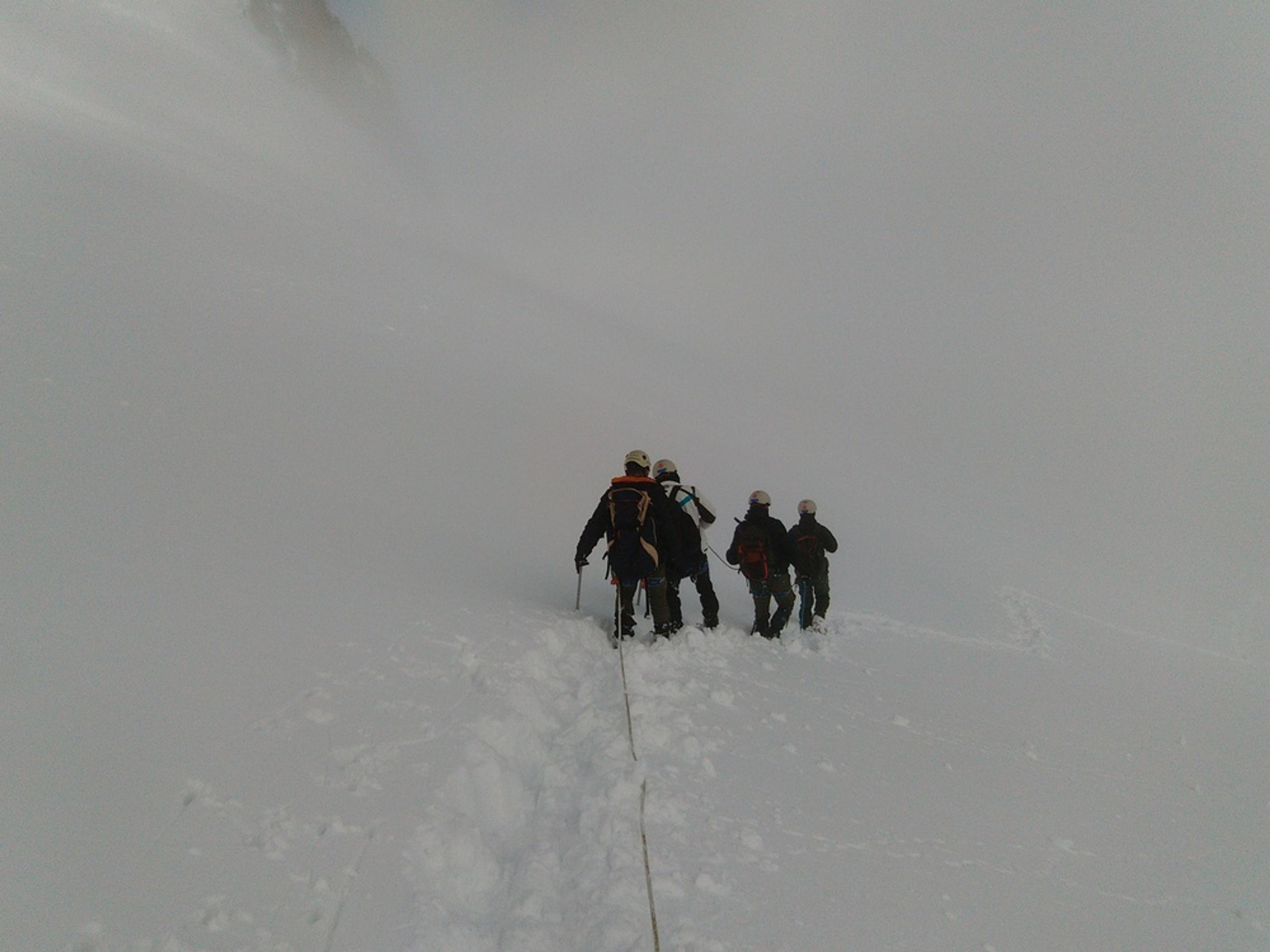 Pointes Lachenal - descente