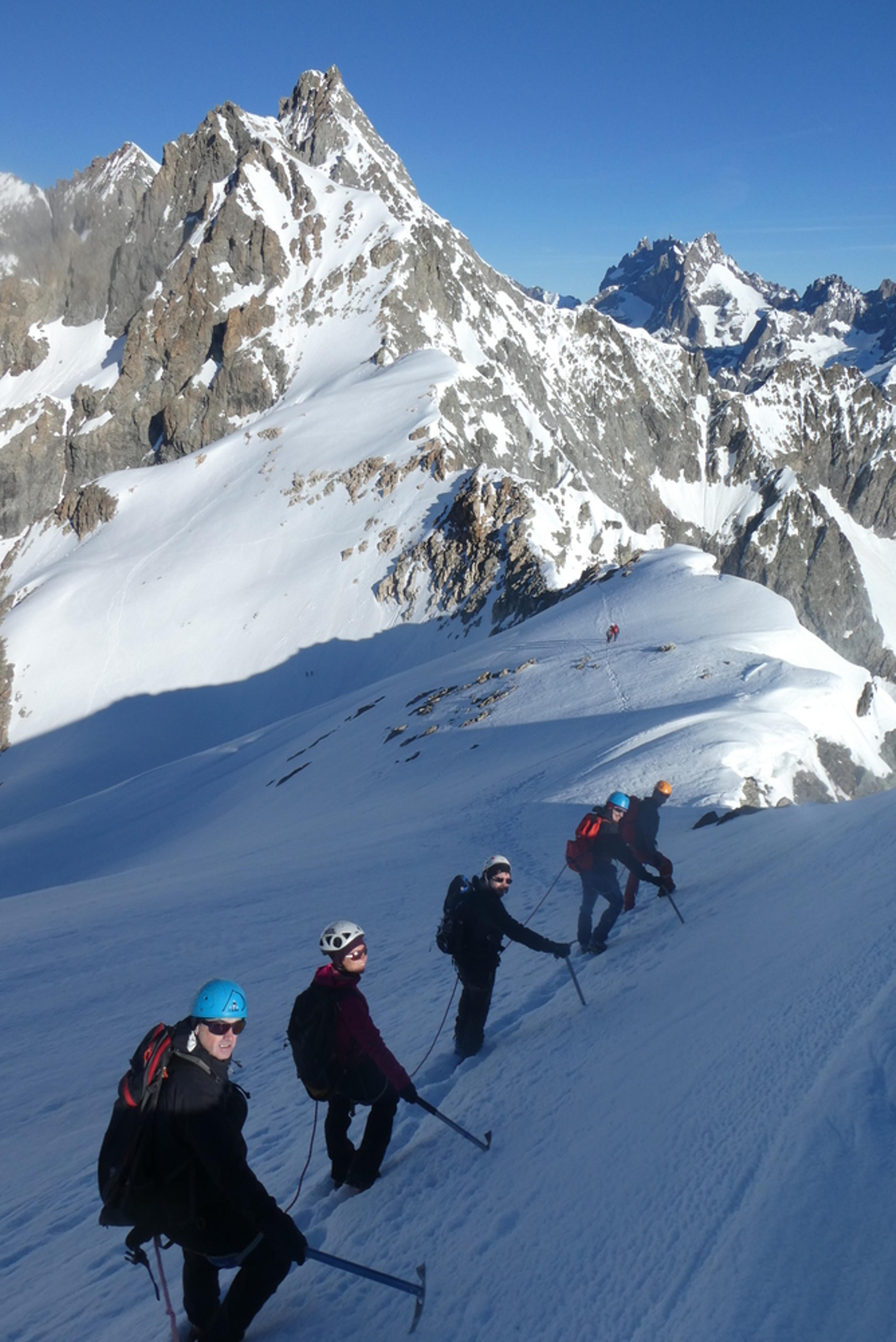 We initiation alpinisme - Descente du Pic d'Arsine