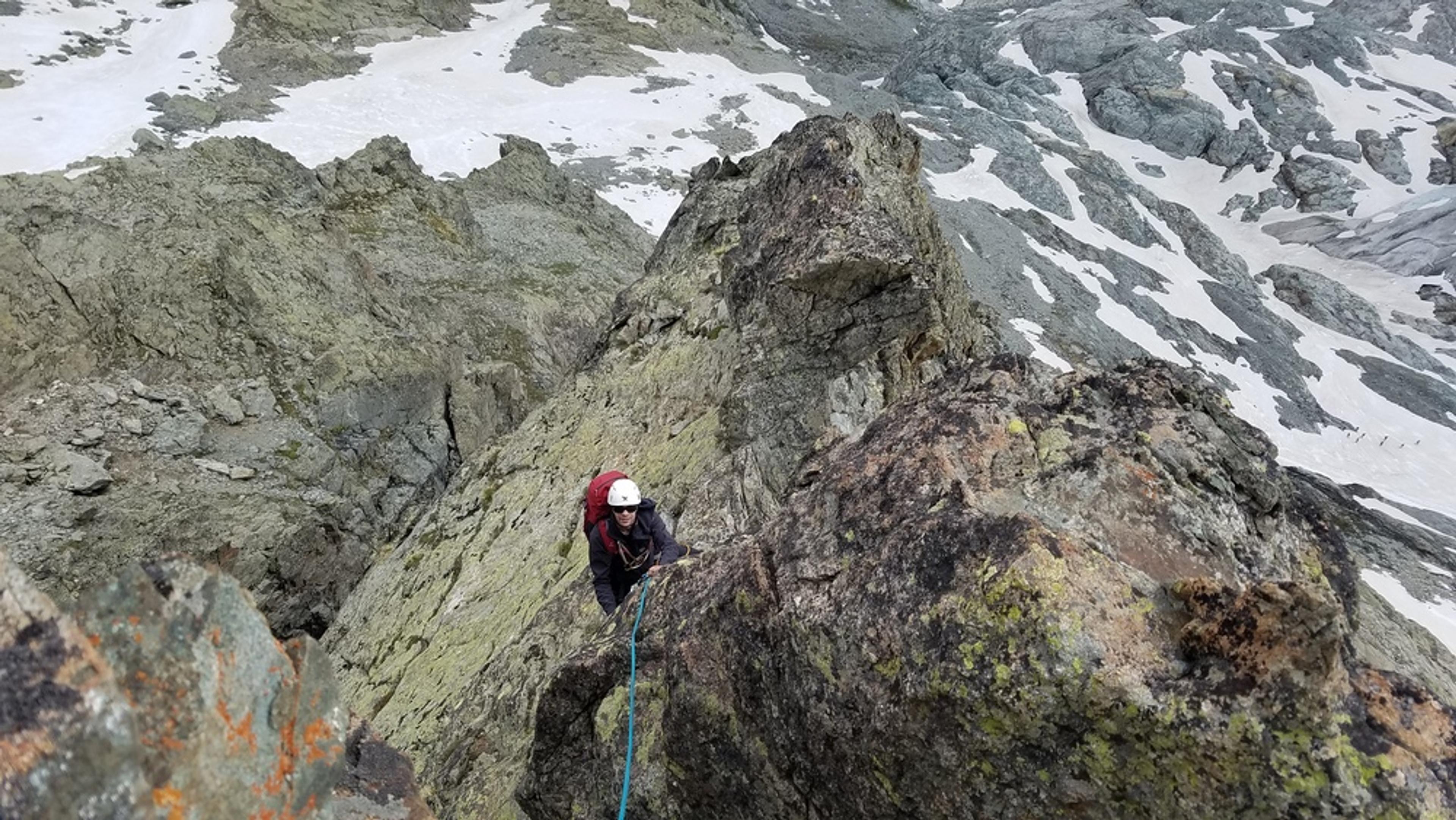 Aiguille Pierre Estienne - Graine de Cézanne - L'arête