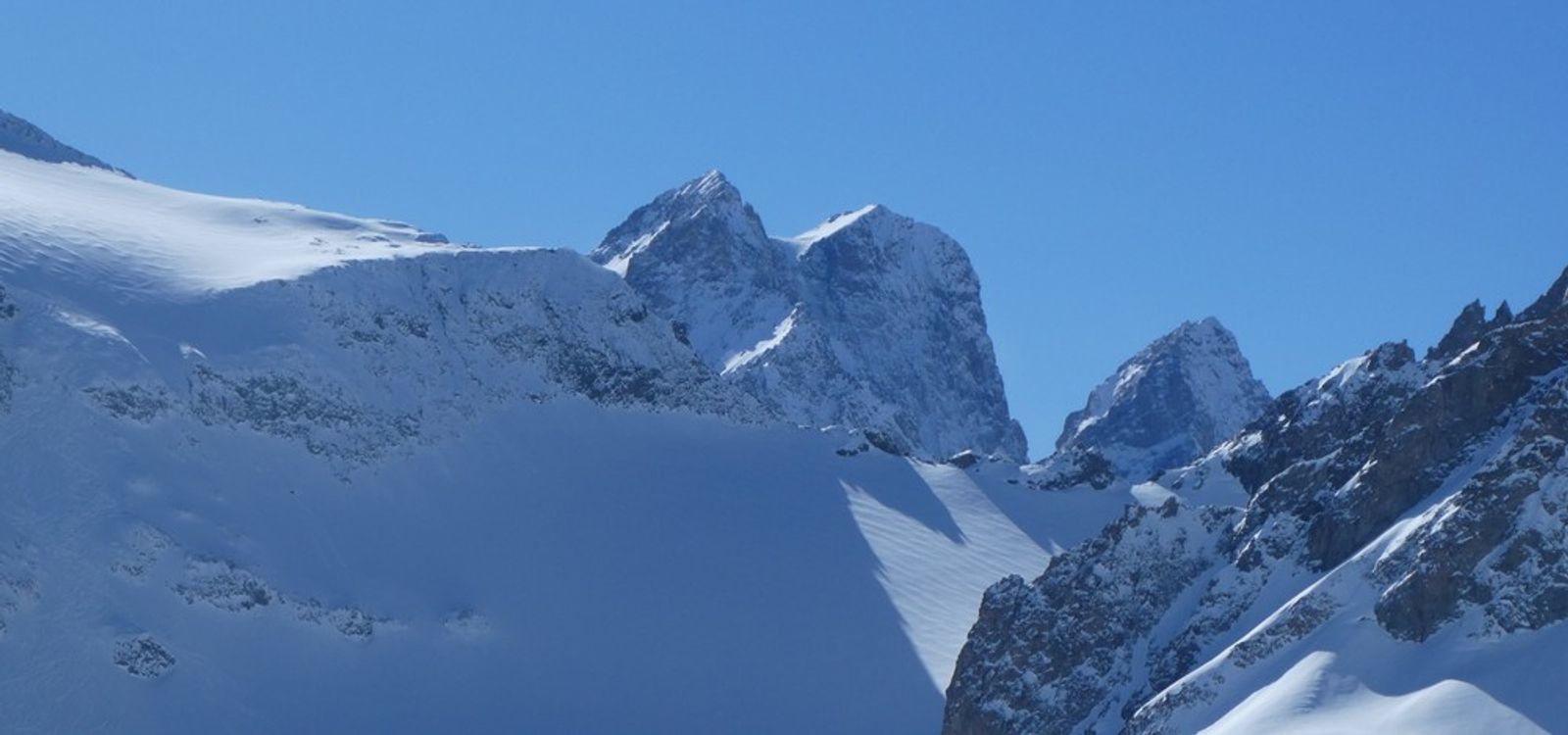 Une vue insolite sur le Pelvoux