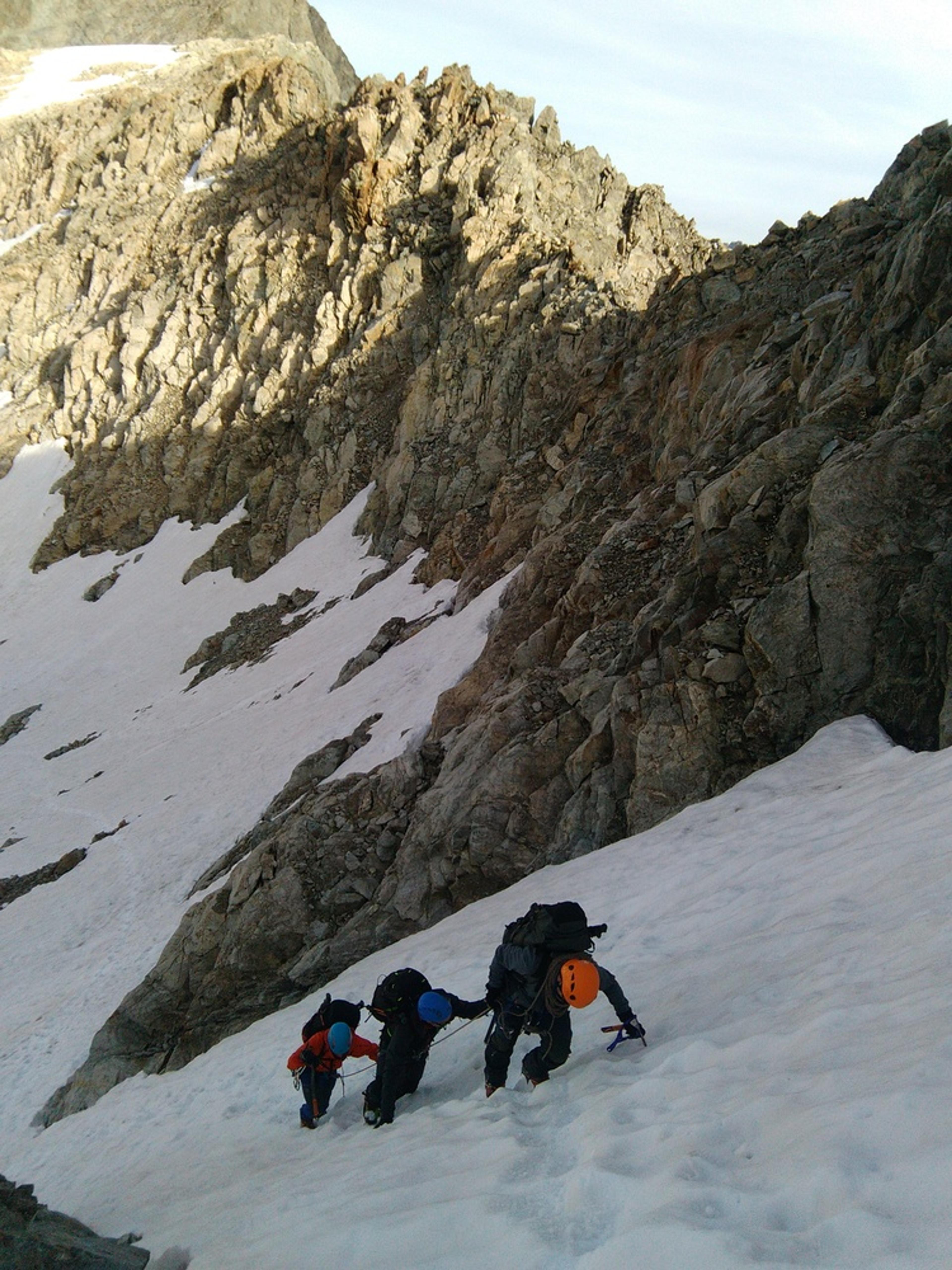 Stage autonomie alpinisme - Pente de neige