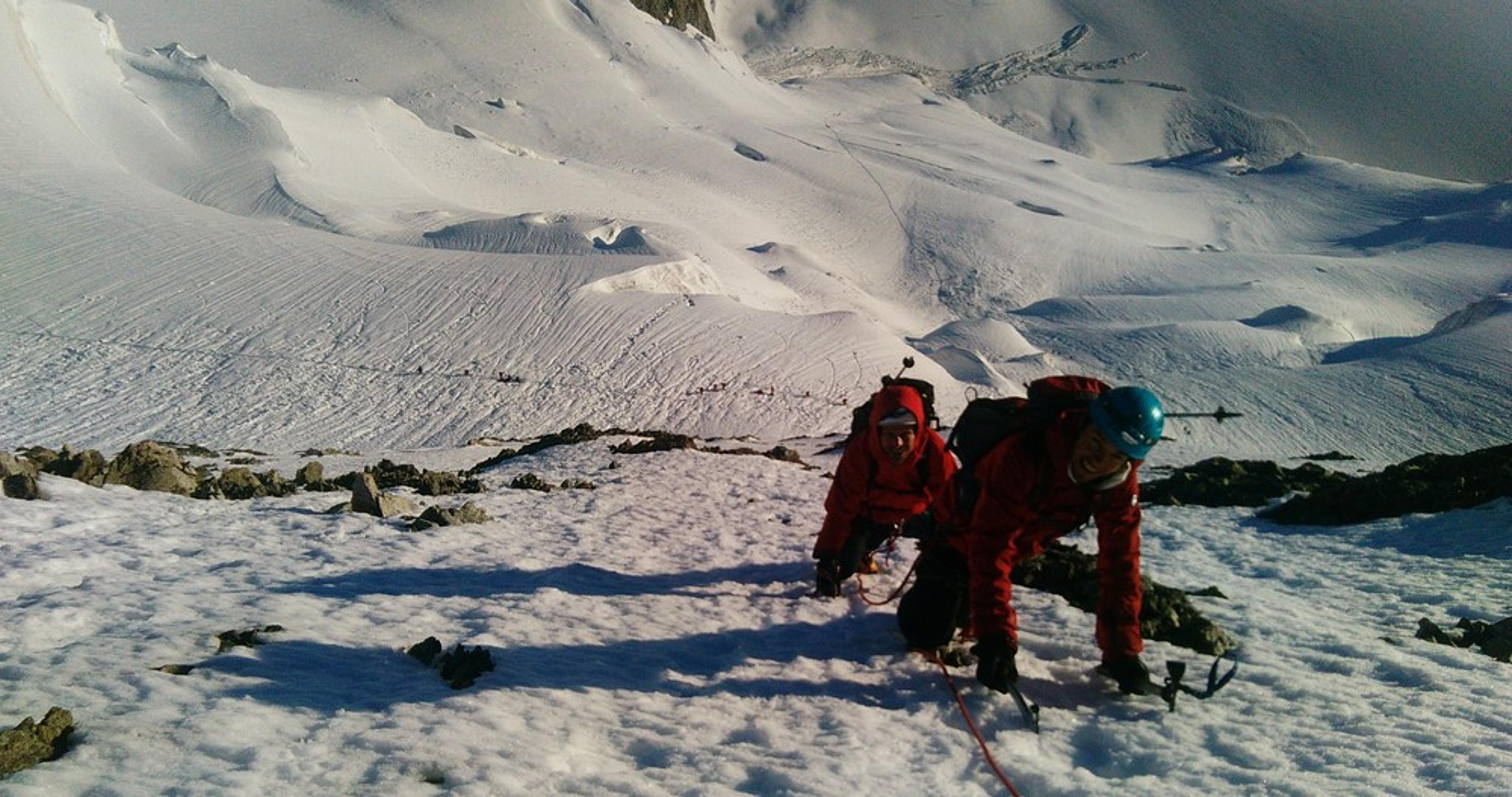 Barre des Ecrins - Atelier musculation des mollets