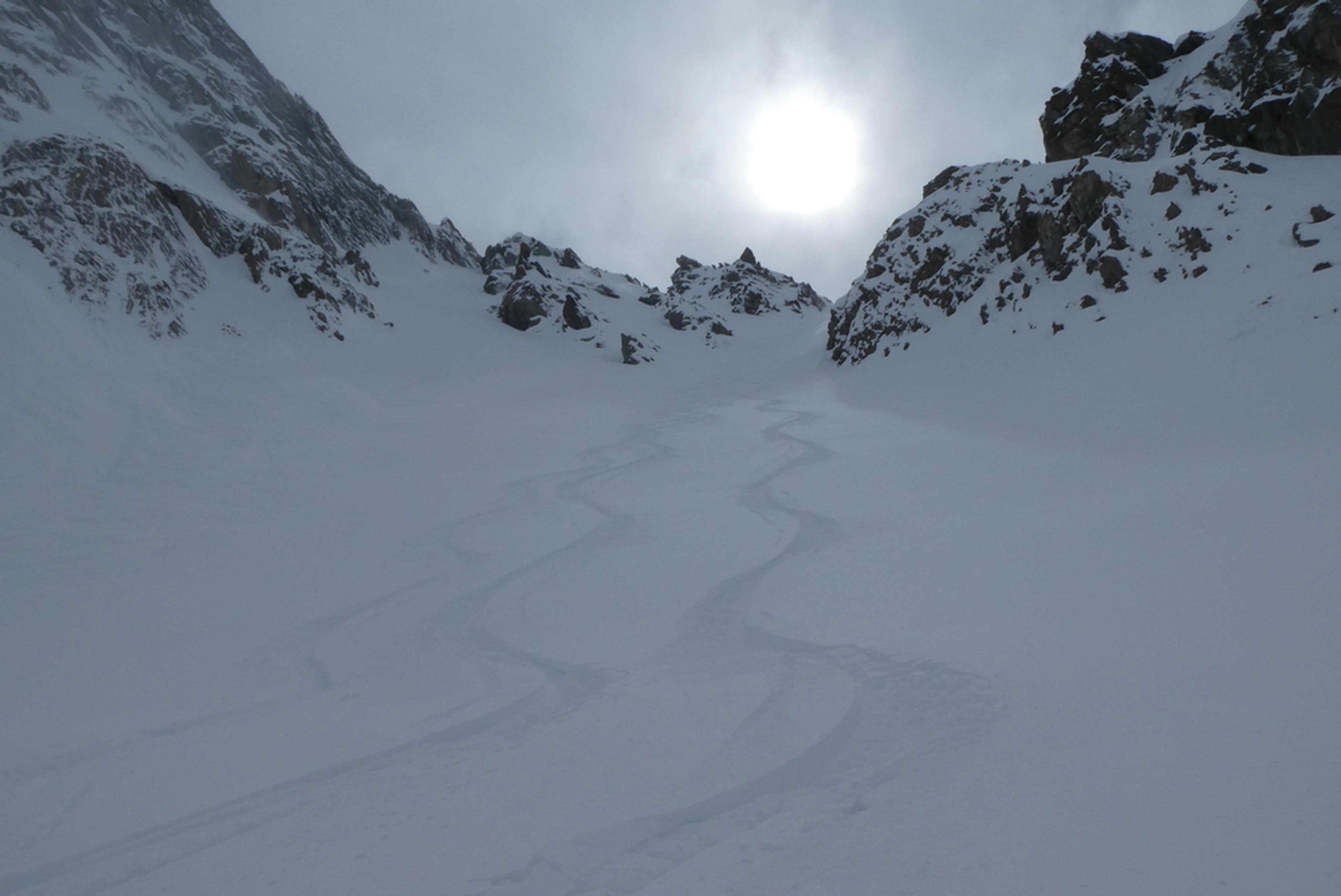 Couloir Pente raide - Combe du Vel - Miam