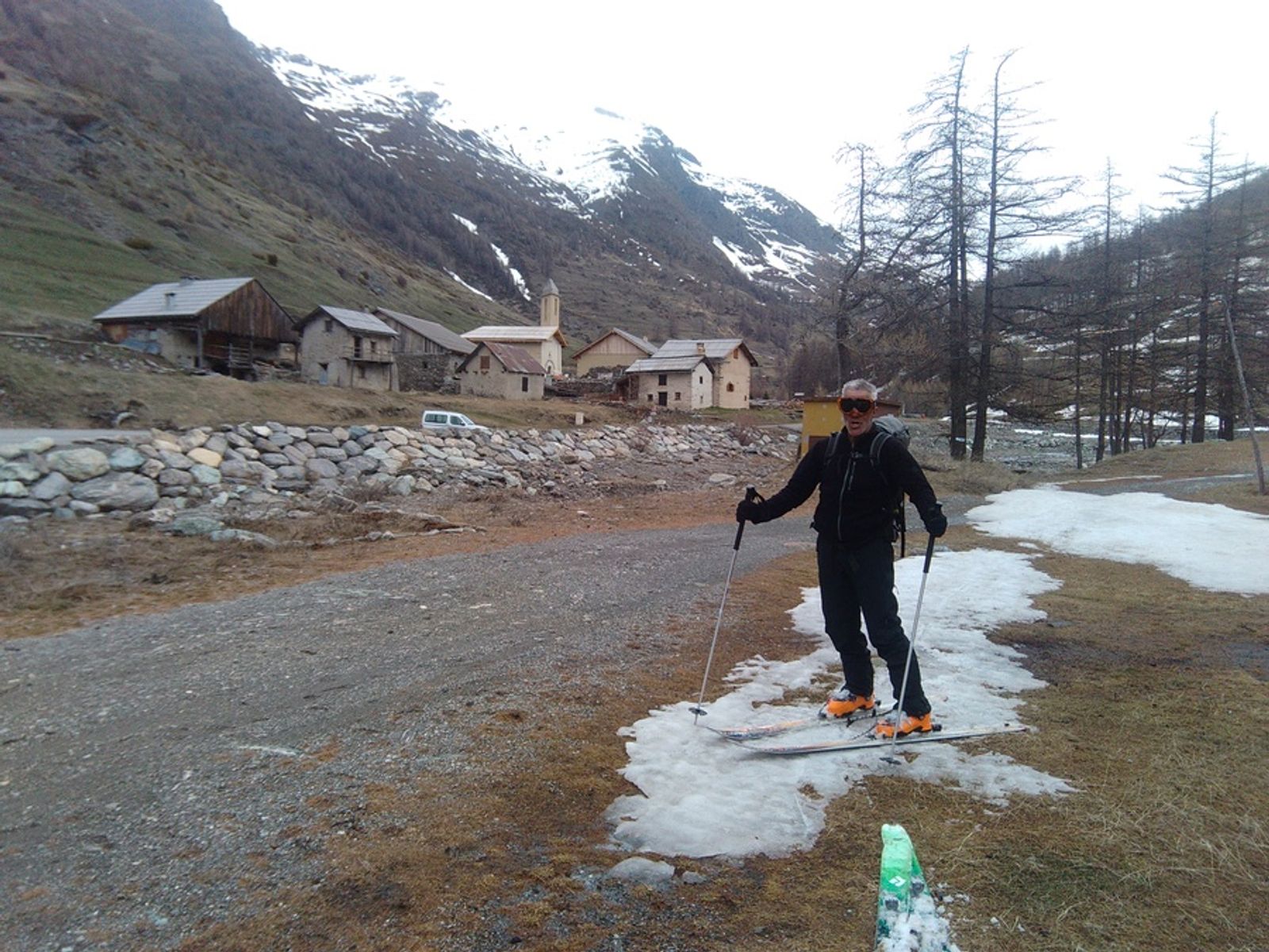 Juste la neige jusqu'au bout!