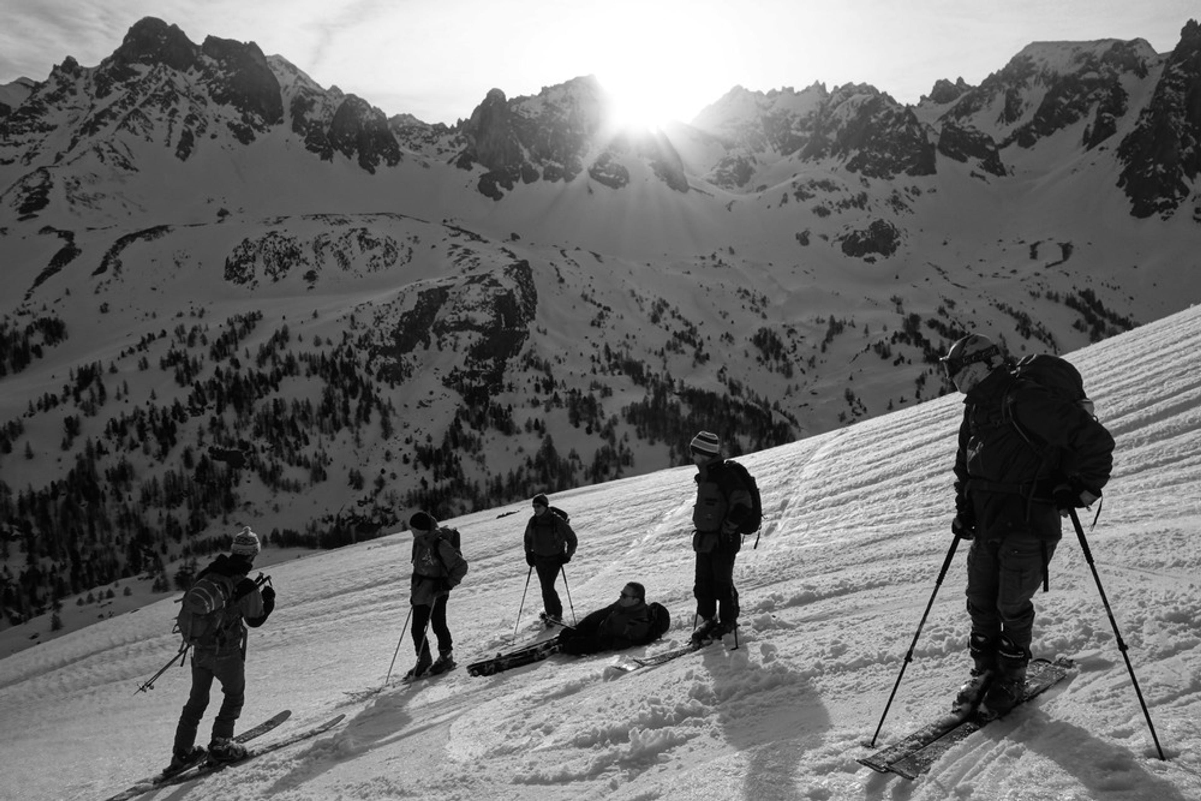 Raid Cerces - Petite descente du jour