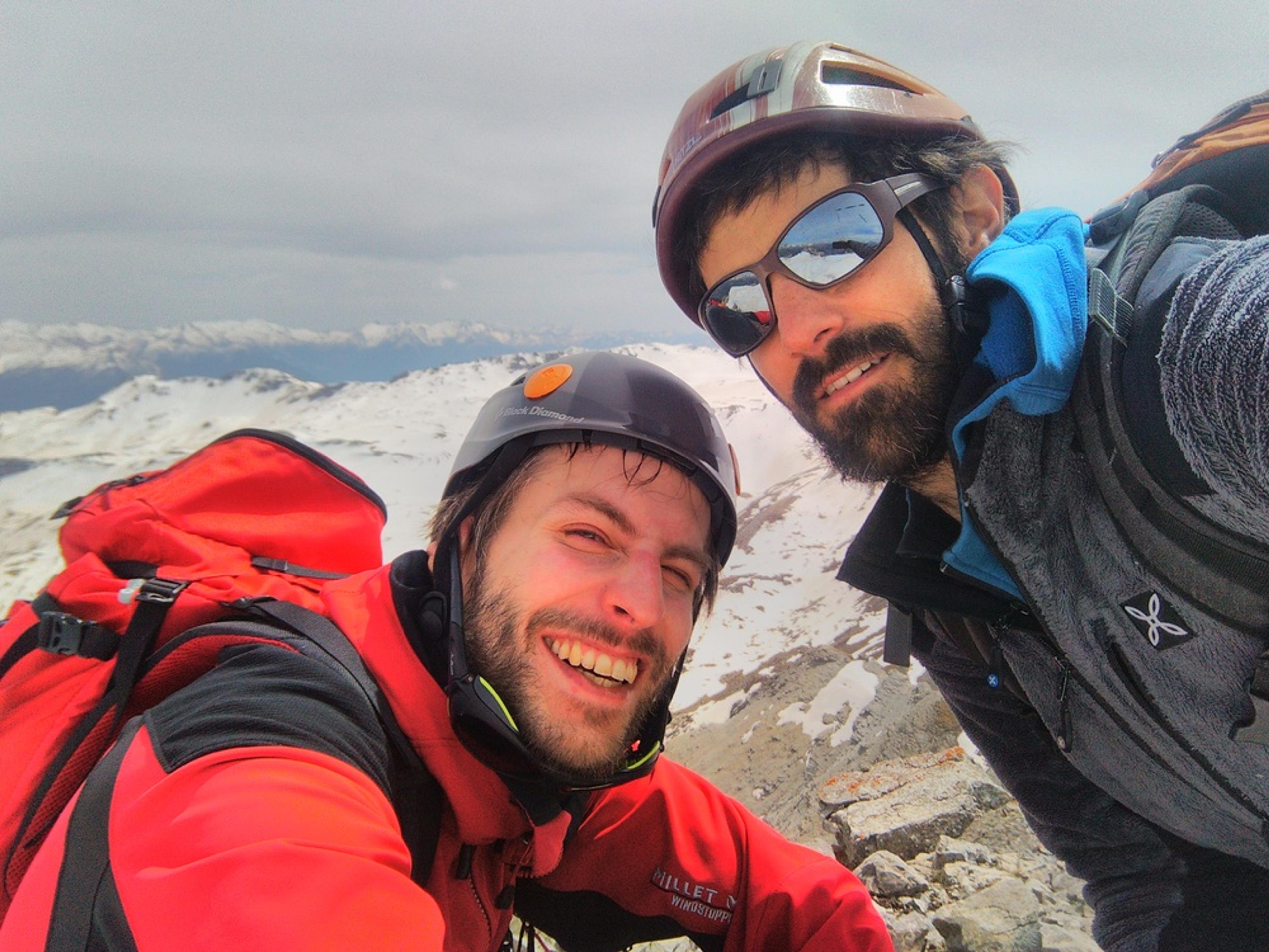 Arête sud tête de Gaulent - La paire