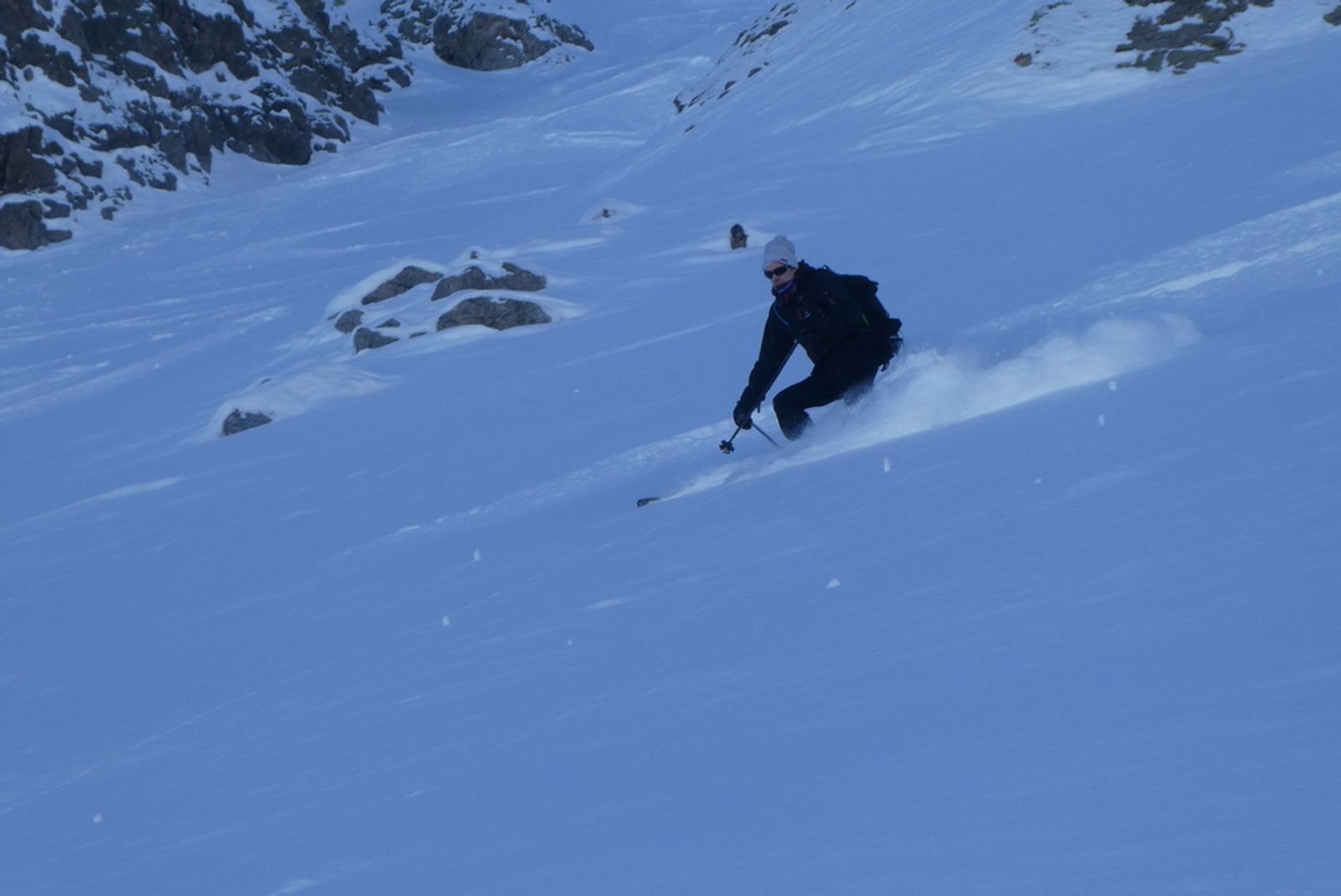 Etendard Combeynot - Couloir nord - Julien