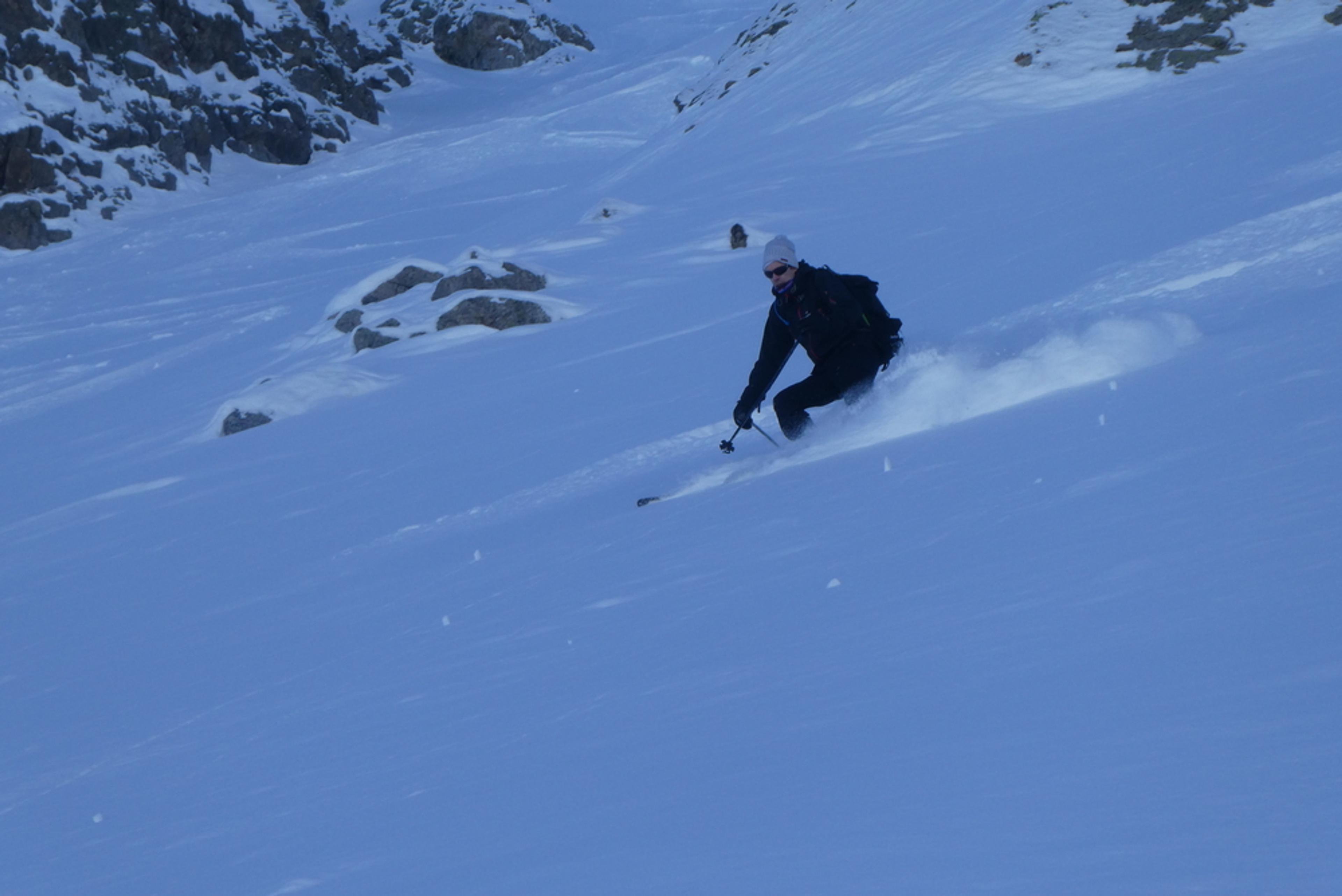 Etendard Combeynot - Couloir nord - Julien