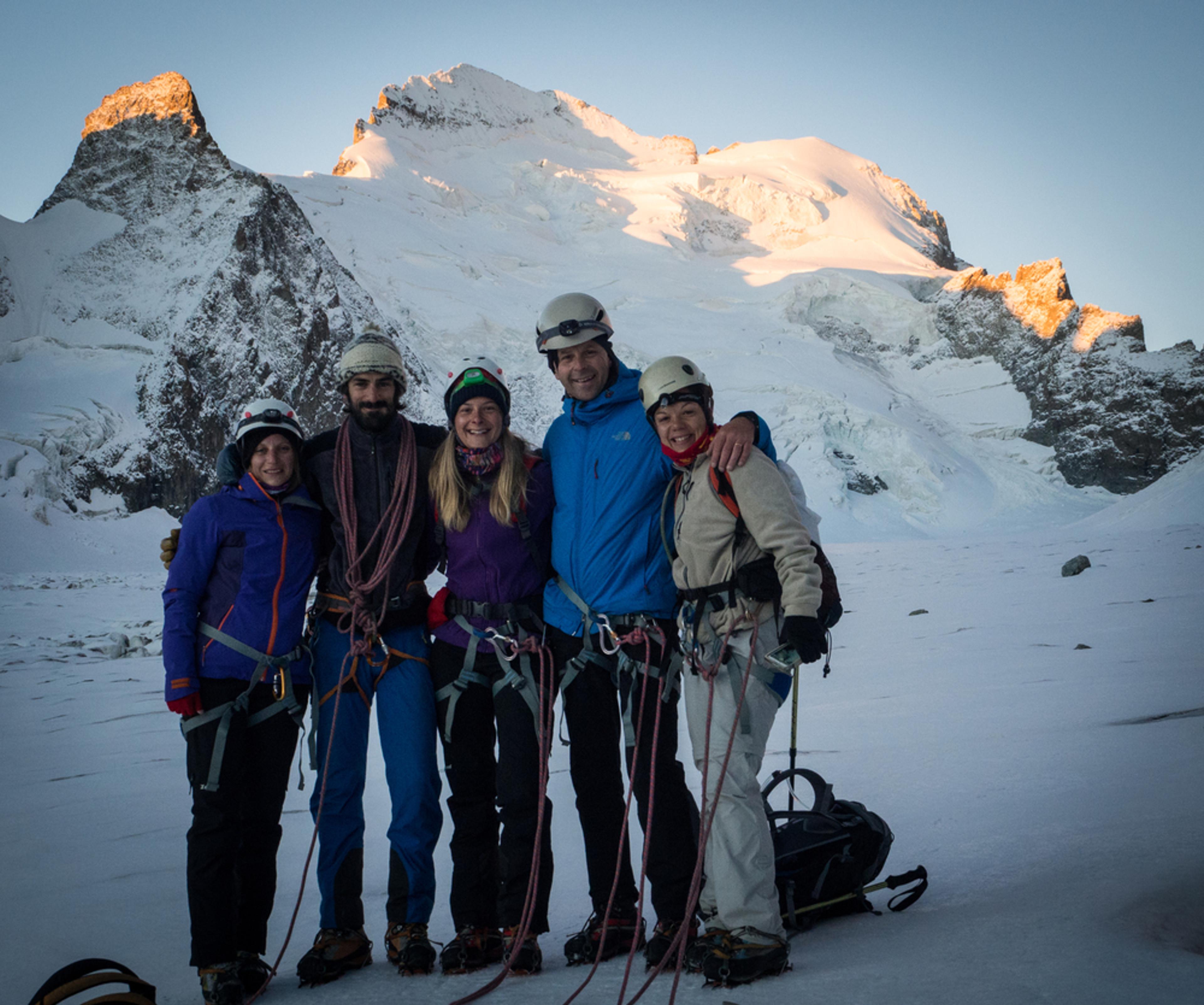 Stage initiation Alpinisme - Devant le Dôme