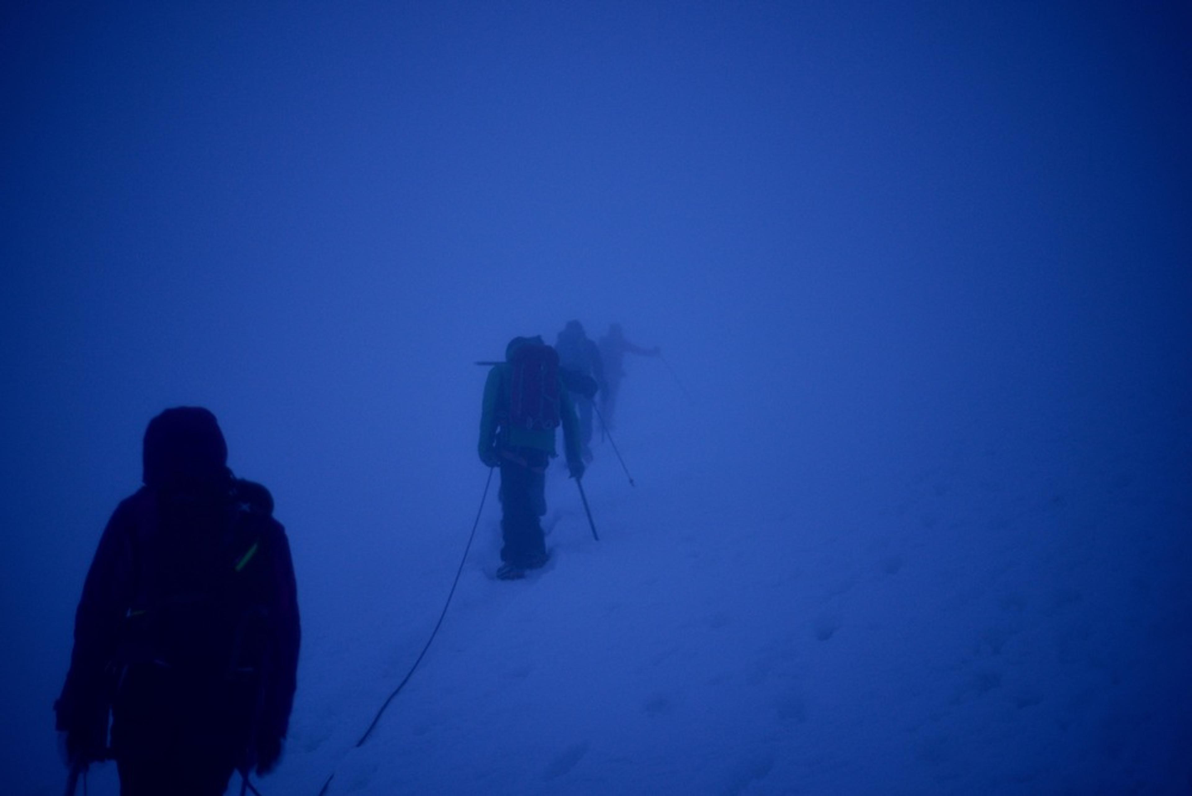 mont-blanc - brumes matinales