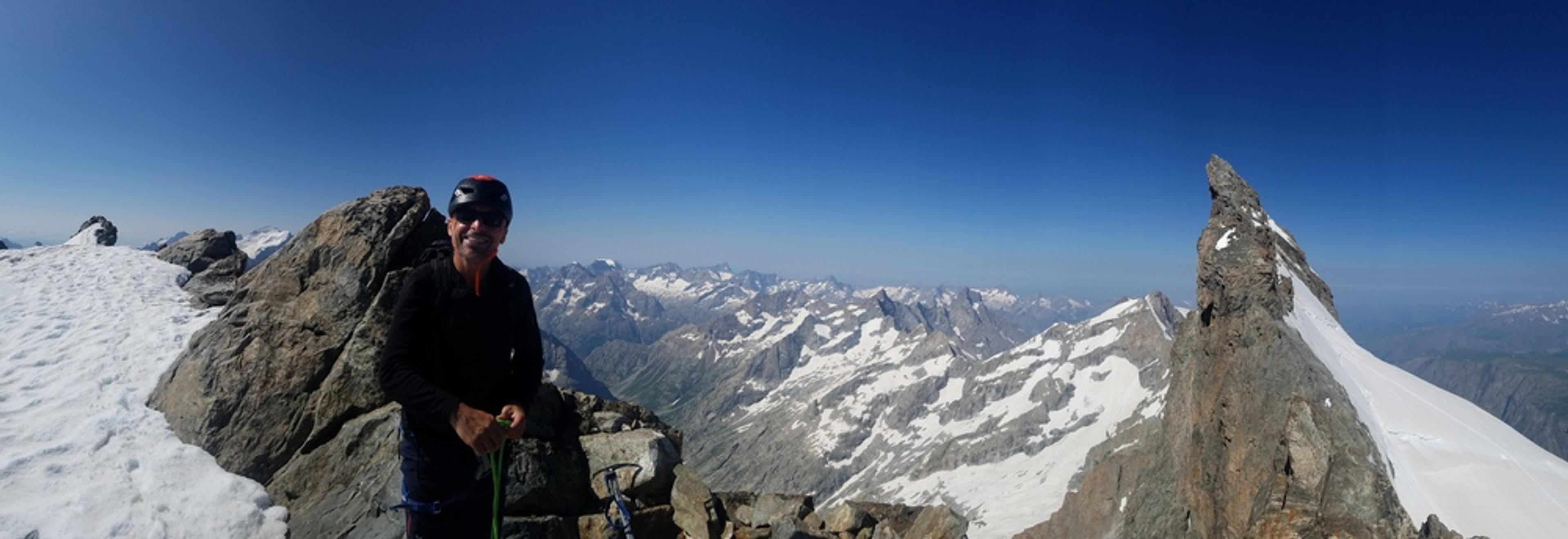 Traversée Pavé Meije Orientale - Petite vue...
