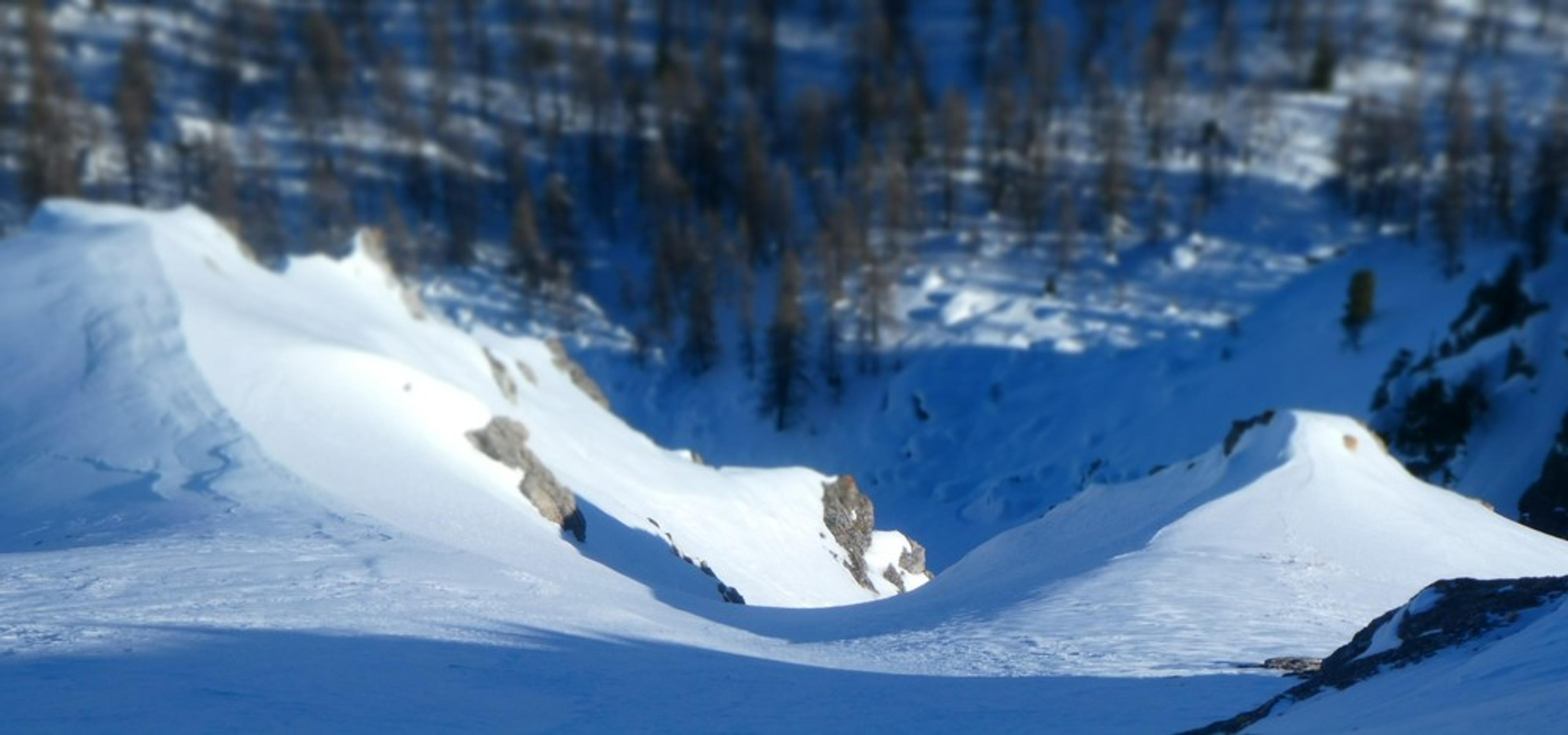 Couloir nord Aiguillas - Promesse