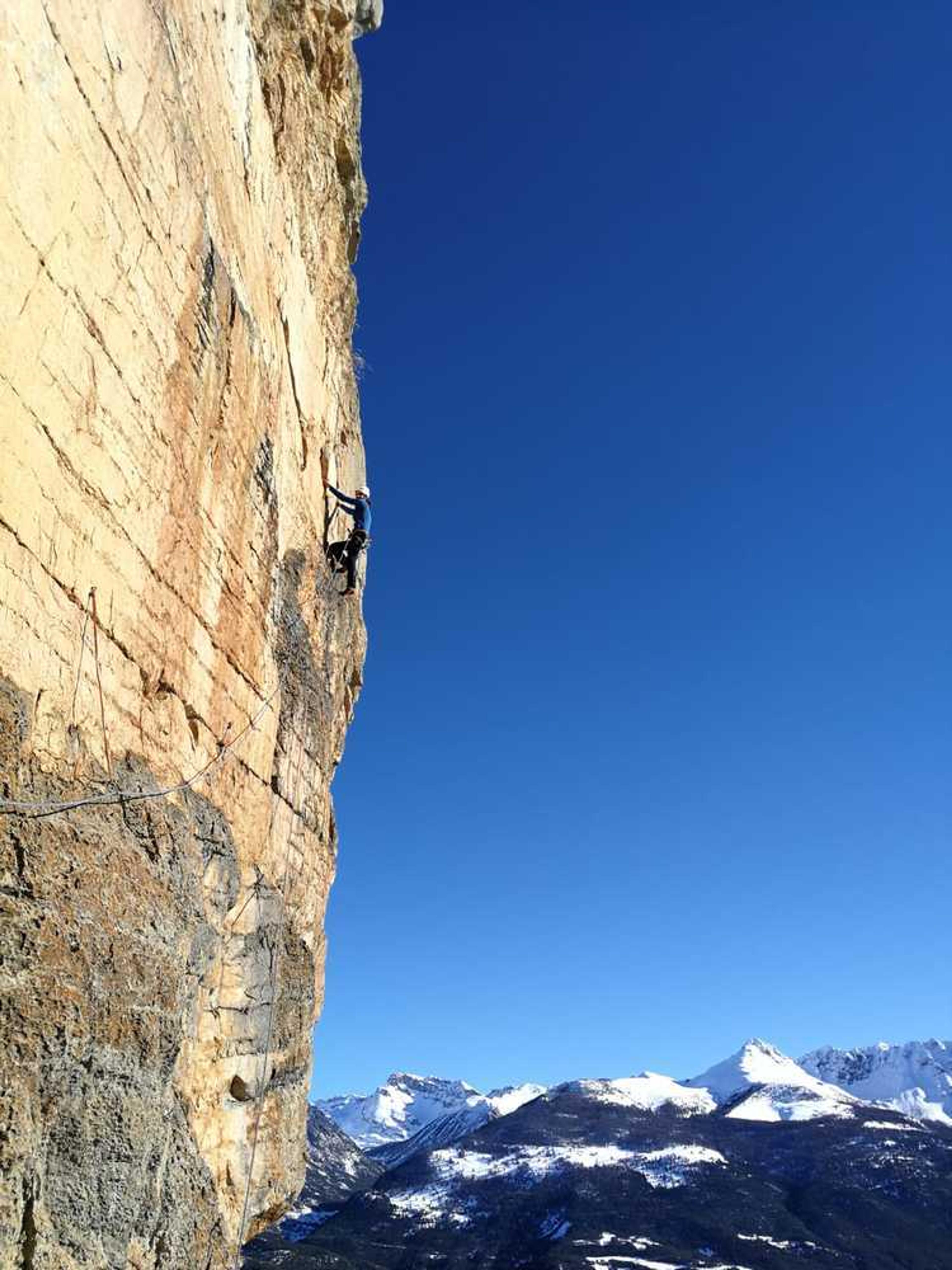 Escalade Grande voie Ponteil – Hautes alpes for ever